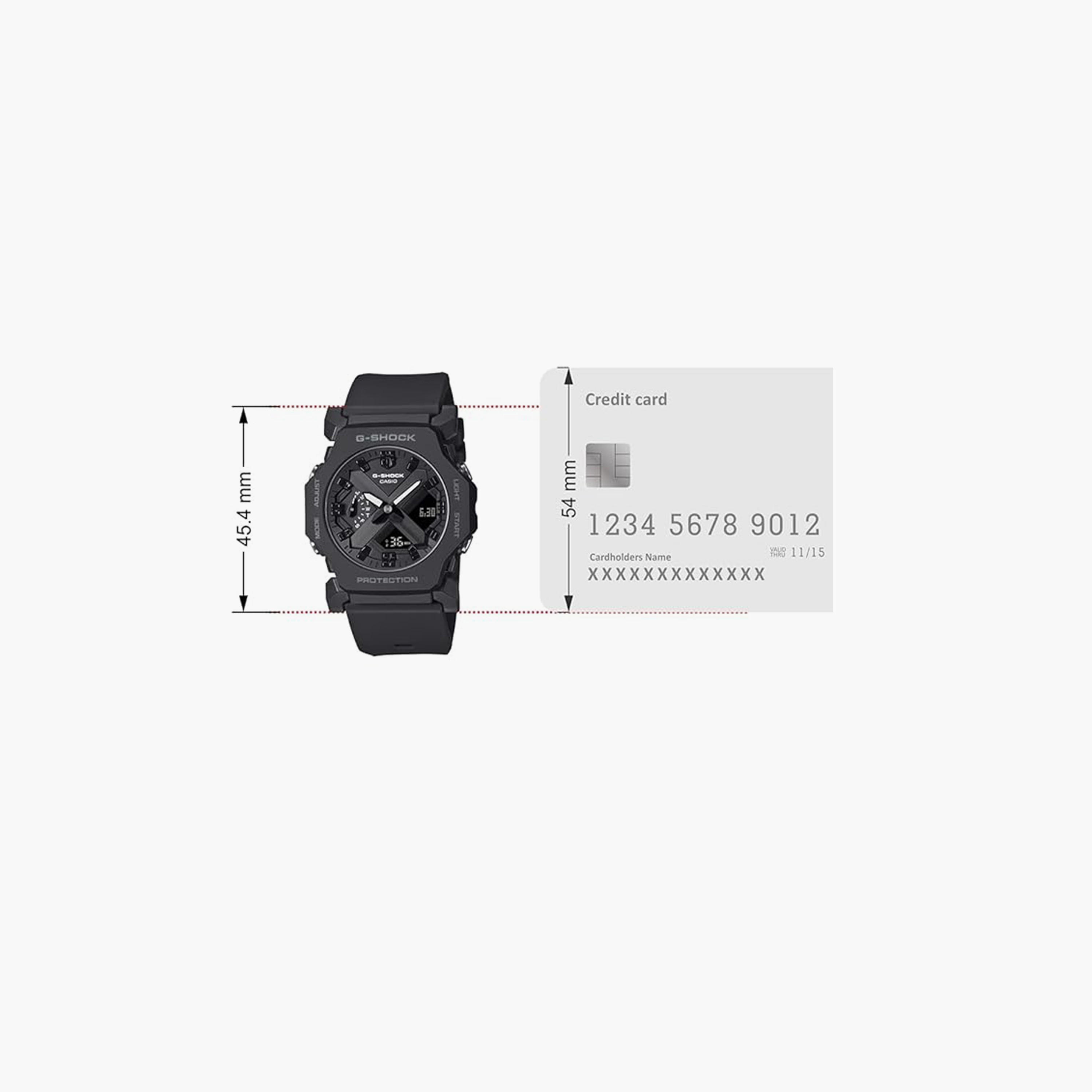 G-SHOCK Men's 42MM Black Analog-Digital Resin Strap Watch | GA-2300-1ADR-men-watchesandjewellery-watches-image-6