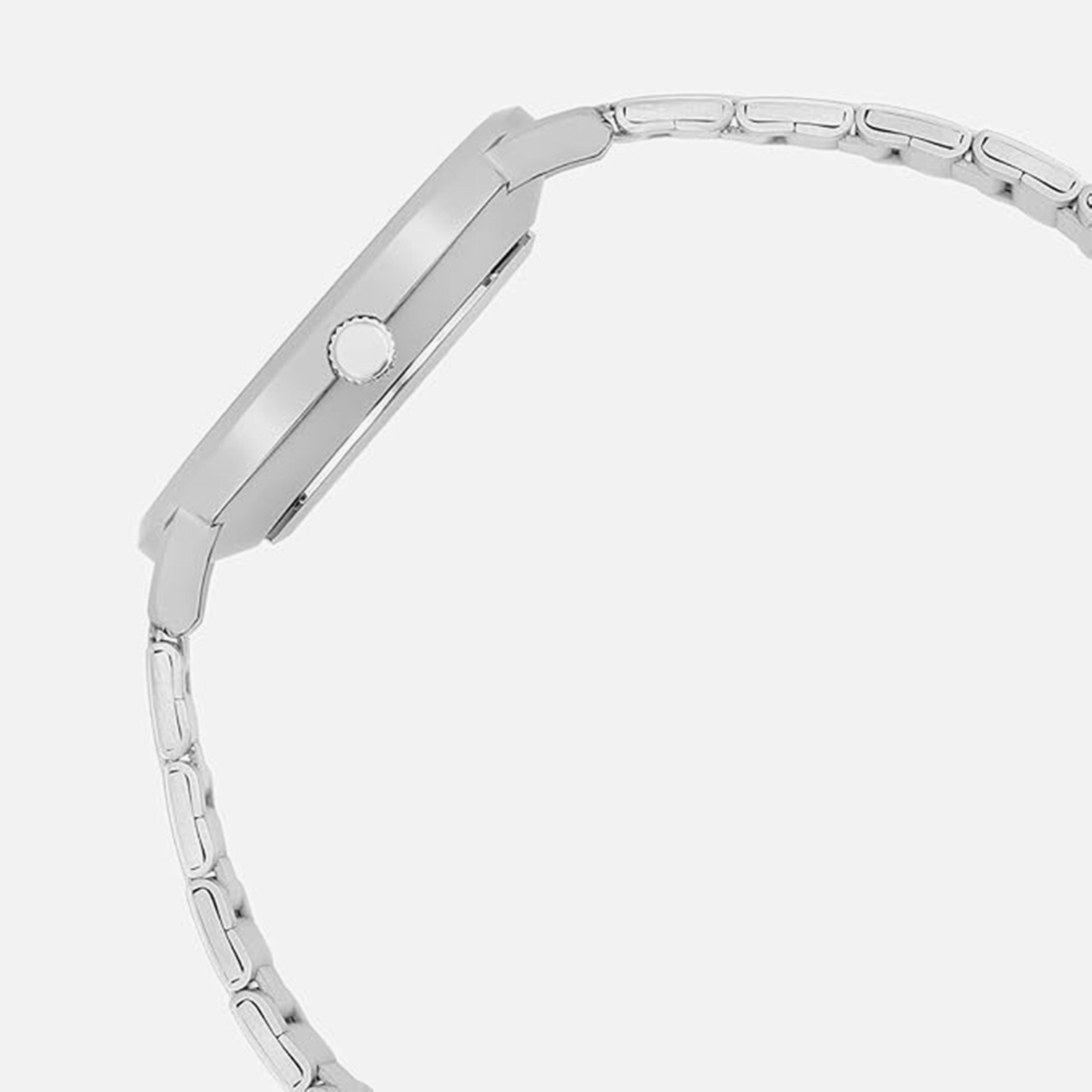 كاسيو- ساعة رجالية تناظرية حزام ستانلس ستيل لون فضي  40 مم | MTP-VT03D-3BDF-men-watchesandjewellery-watches-image-4