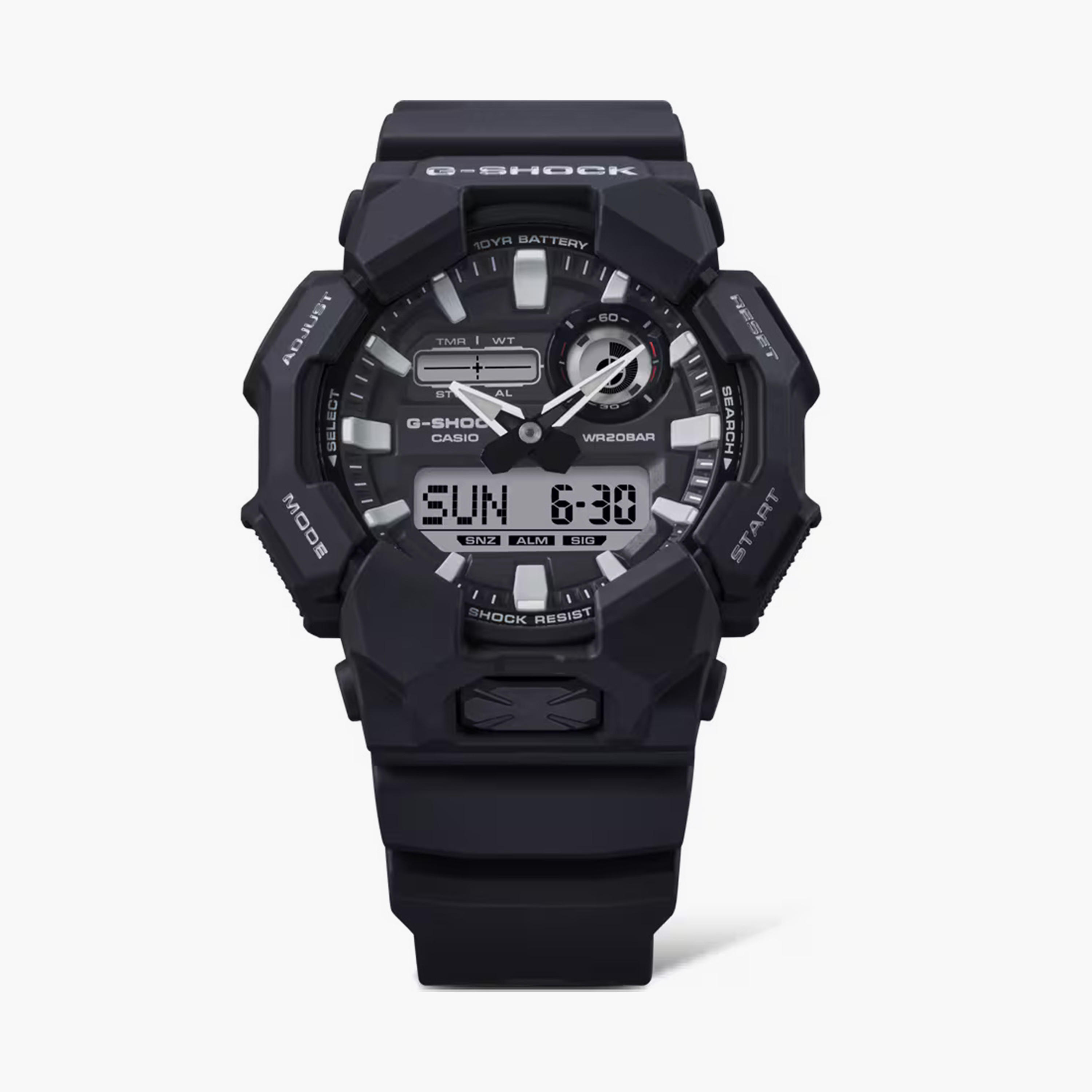 G-SHOCK Men's 51MM Black Analog-Digital Resin Strap Watch | GA-010-1ADR-men-watchesandjewellery-watches-image-2