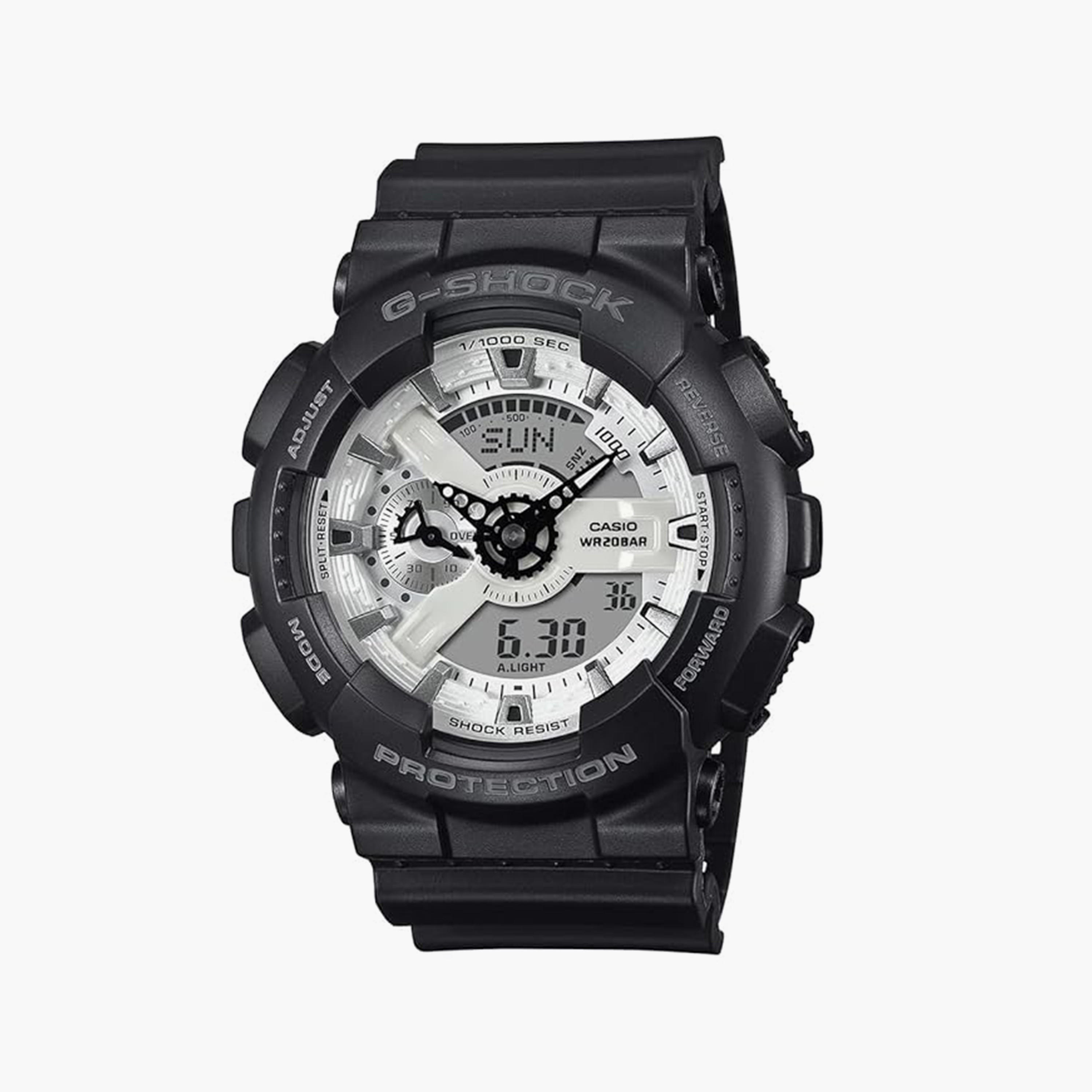 جي شوك- ساعة رجالية  تناظرية/رقمية سوار بلاسيتيكي لون أسود  51 مم | GA-110WD-1ADR-men-watchesandjewellery-watches-image-1
