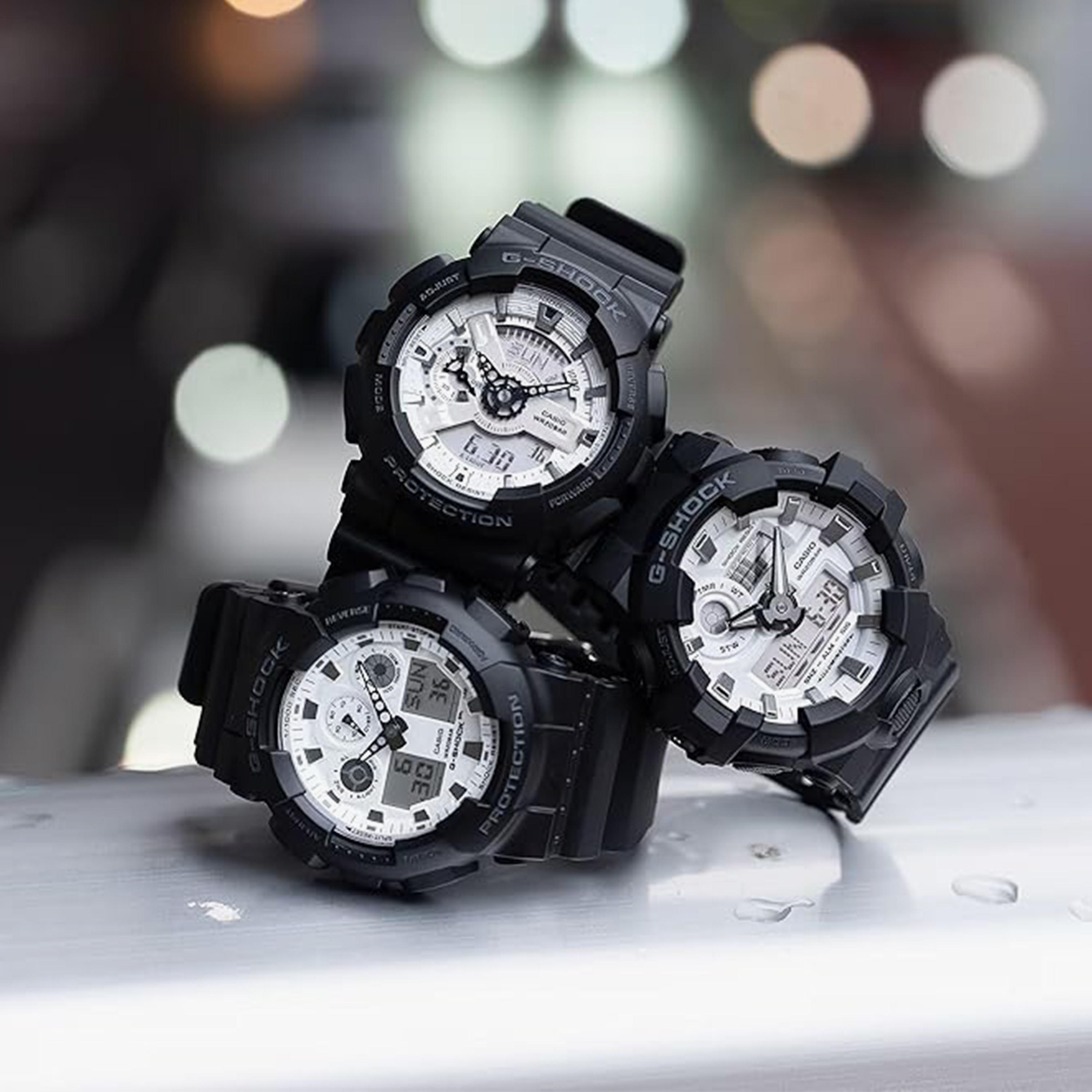 G-SHOCK Men's 51MM Black Analog-Digital Resin Strap Watch | GA-110WD-1ADR-men-watchesandjewellery-watches-image-7
