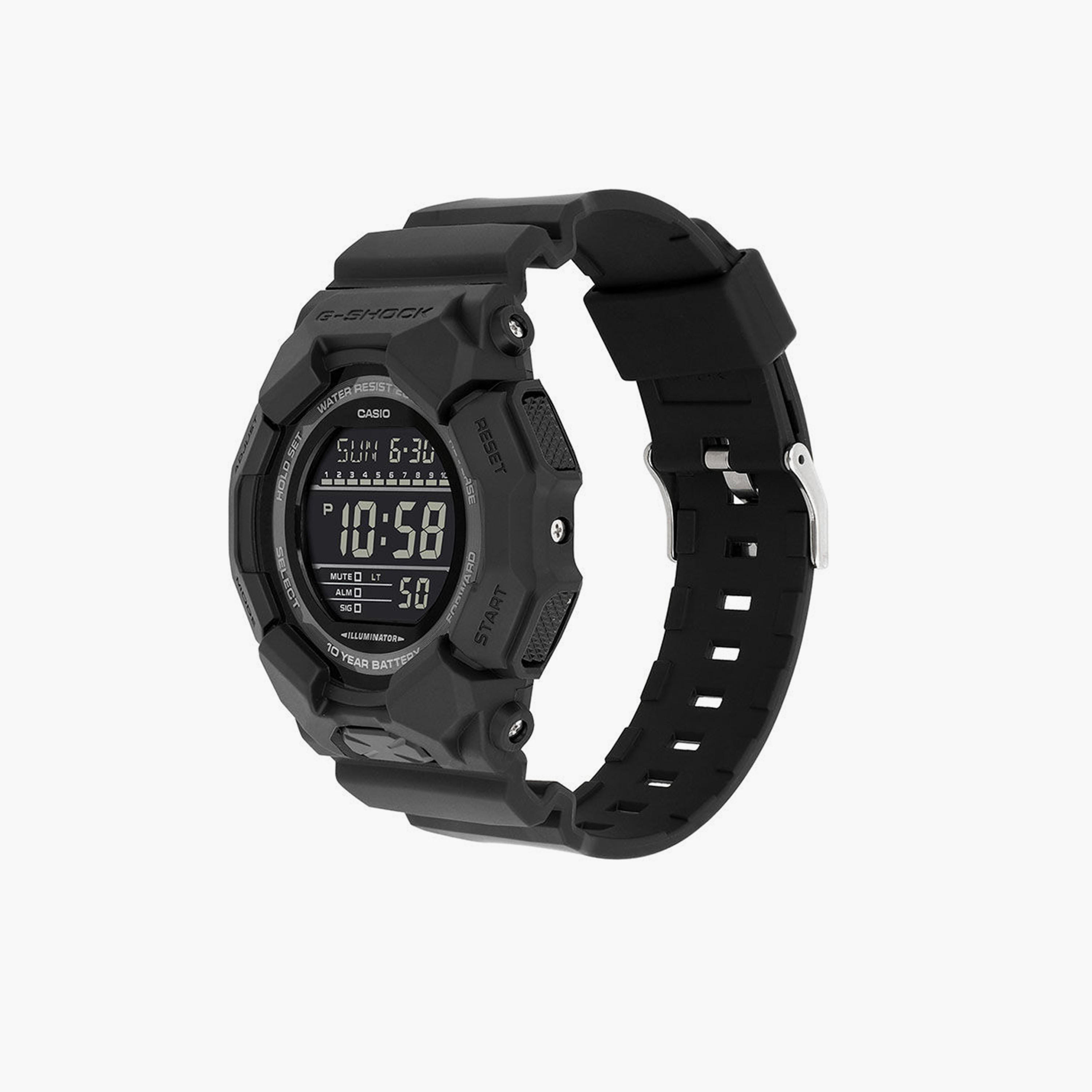 G-SHOCK Men's 51MM Black Digital Resin Strap Watch | GD-010-1A1DR-men-watchesandjewellery-watches-image-2