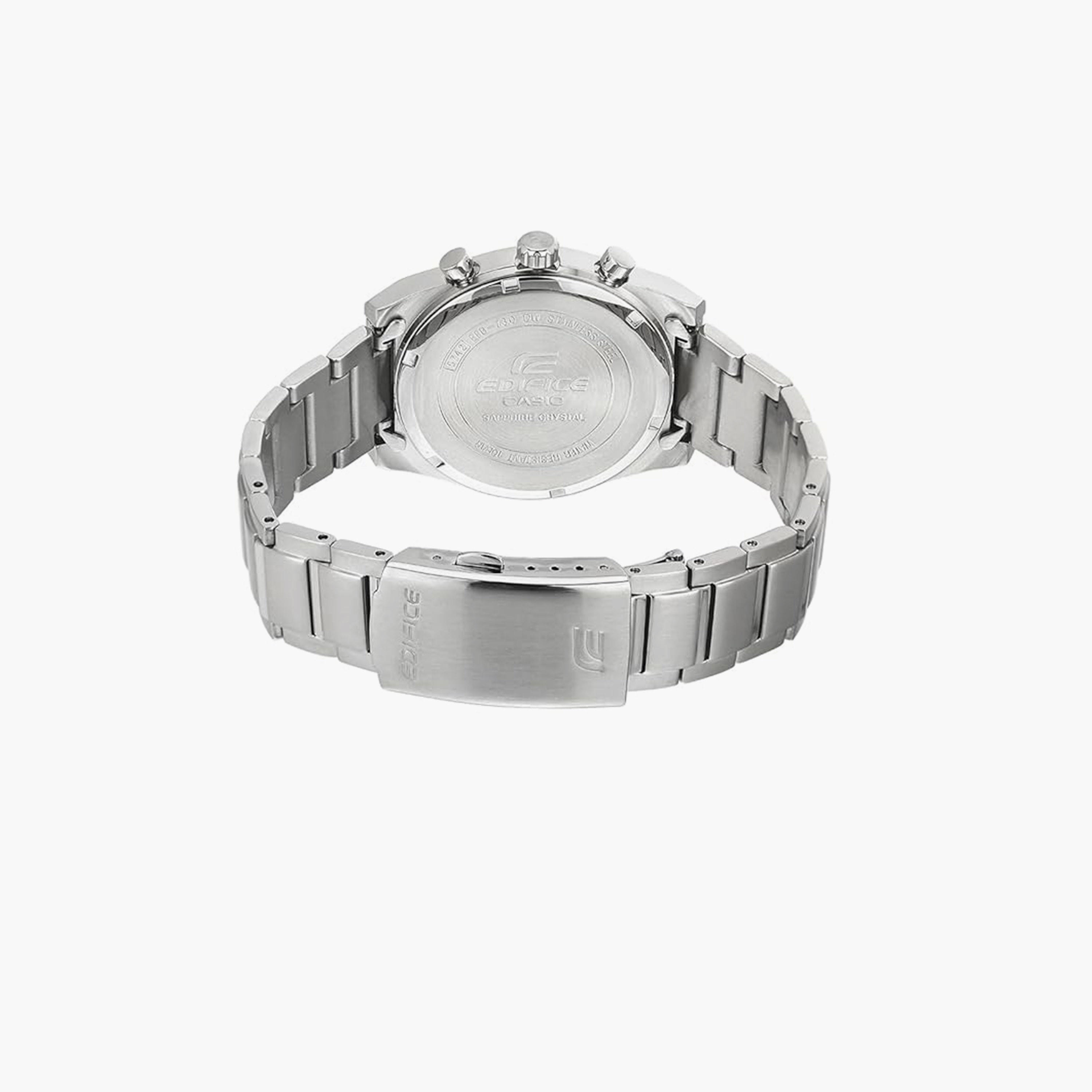 Edifice Men's 40MM Silver Analog Stainless Steel Strap Watch | EFB-730D-1AVUDF-men-watchesandjewellery-watches-image-3