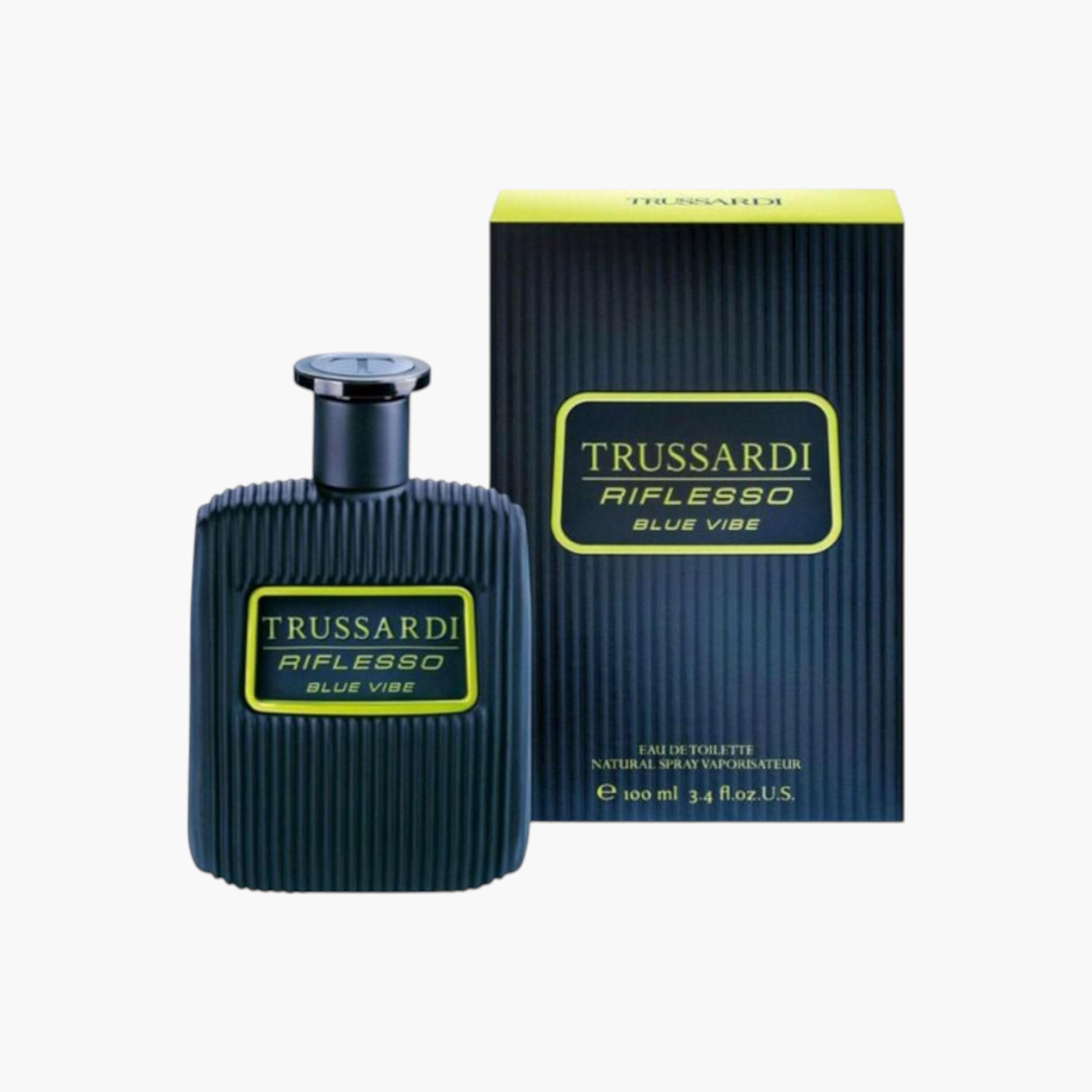 Trussardi Riflesso Blue Vibe Edt 100 Ml for Men-beautyandpersonalcare-fragrance-men-image-2