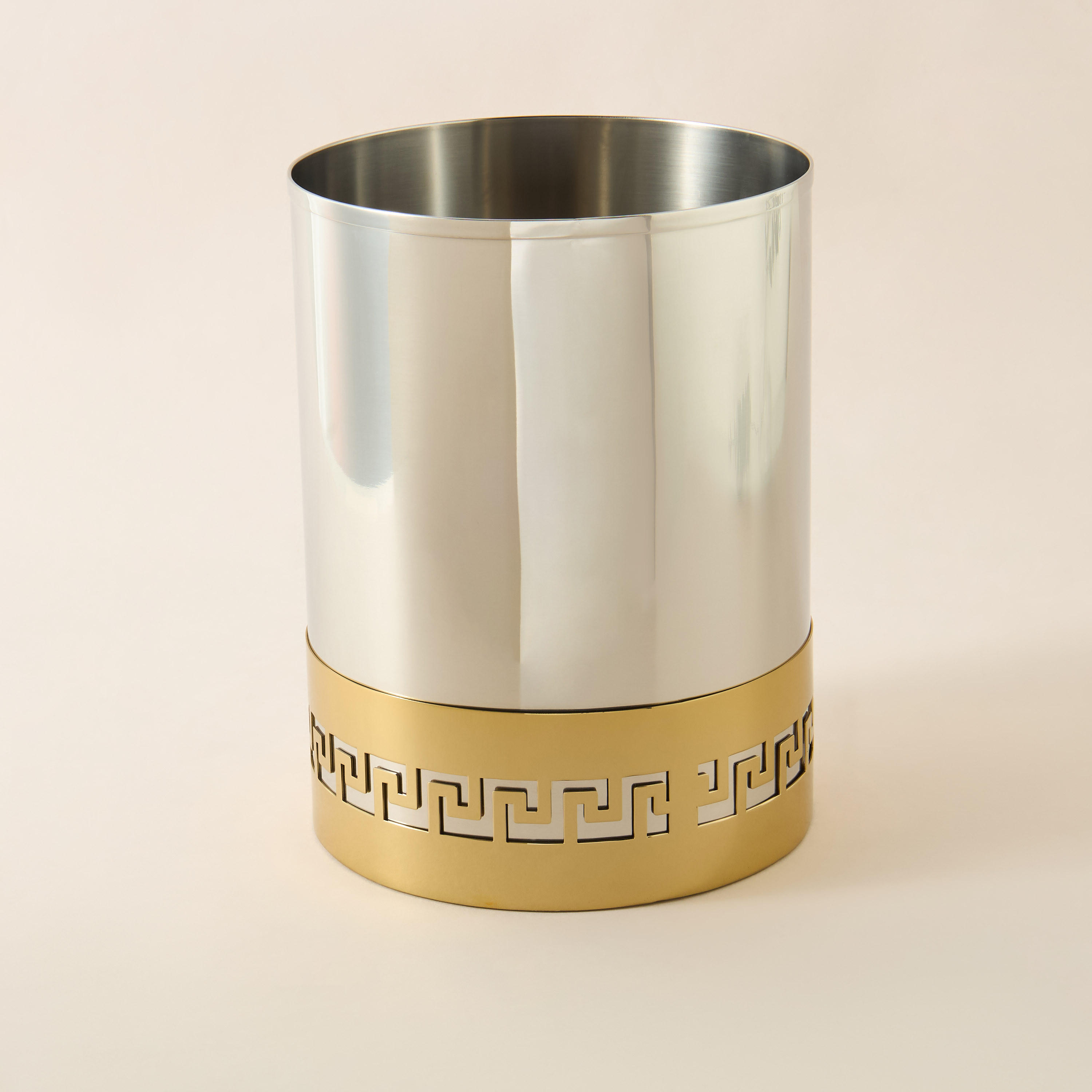 Gia como Cutout Detail Stainless Steel Waste Bin-household-bathandlaundry-wastebinsandaccessories-image-1