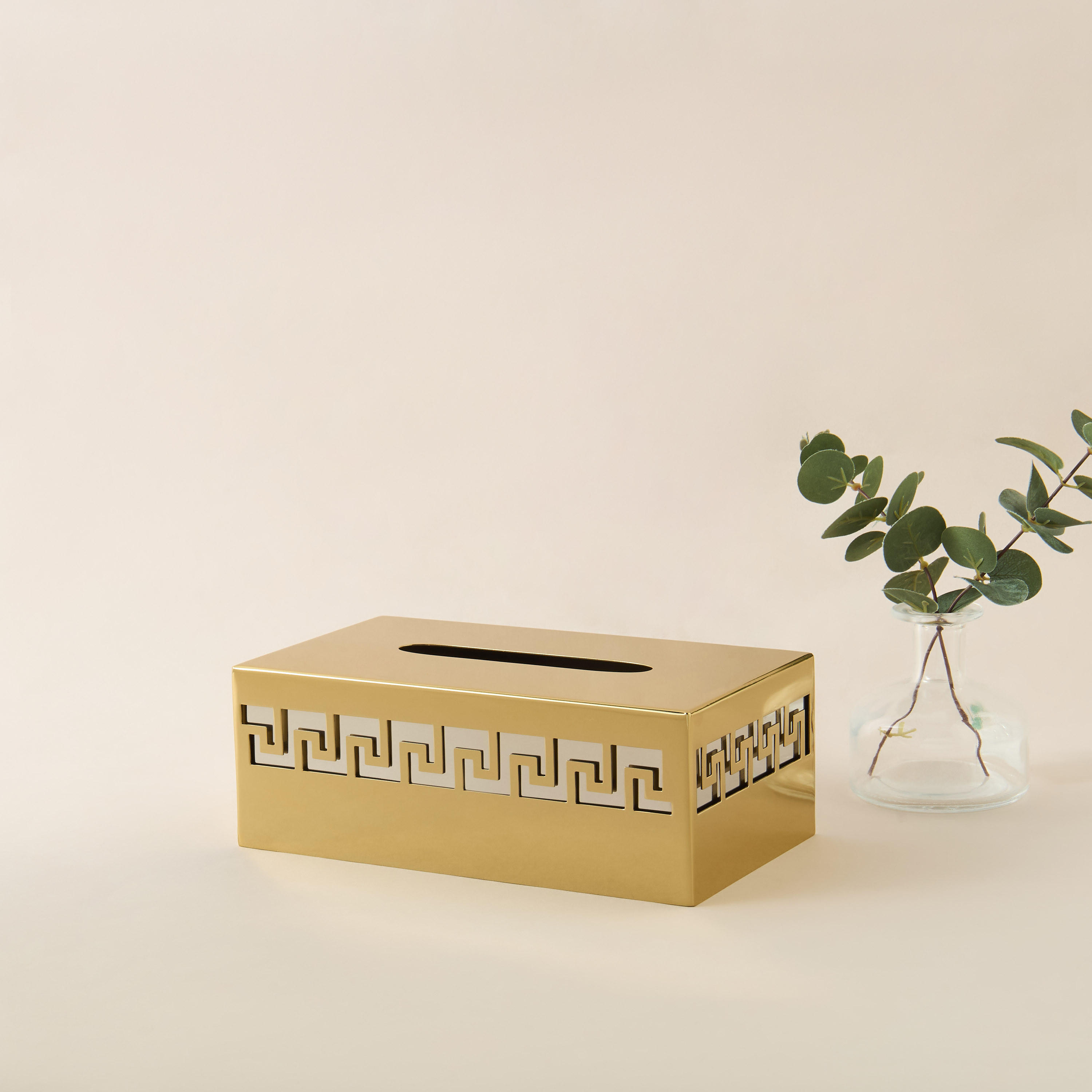 Gia como Cutout Detail Stainless Steel Tissue Holder-household-bathandlaundry-bathaccessories-tissueboxesandcottonjars-image-1