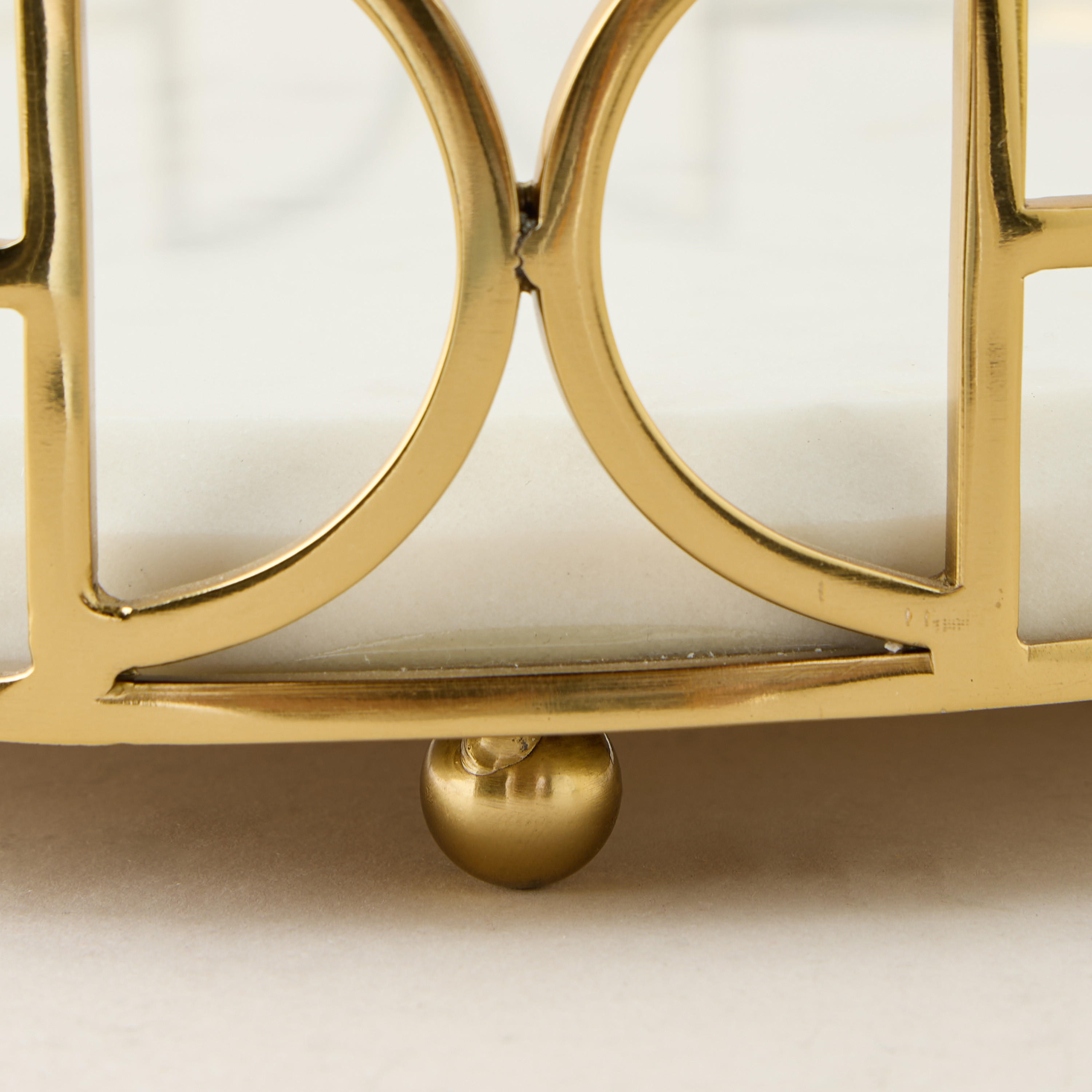 Gia Como Decorative Tray - 29 cms-household-decor-boxesandtrays-image-5