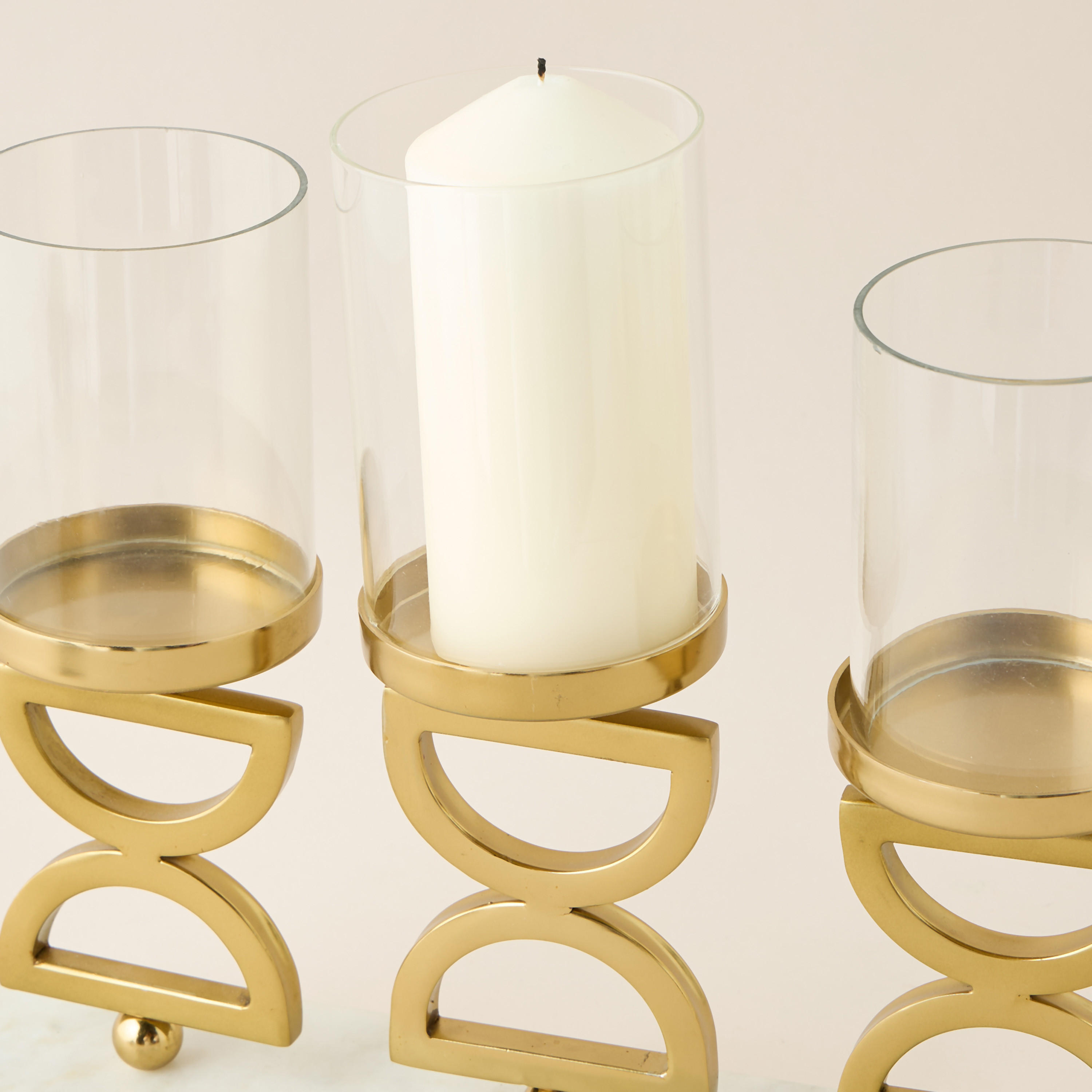 Gia Como 3-Pillar Candleholder - 18 cms-household-decor-candleholdersandlanterns-image-4