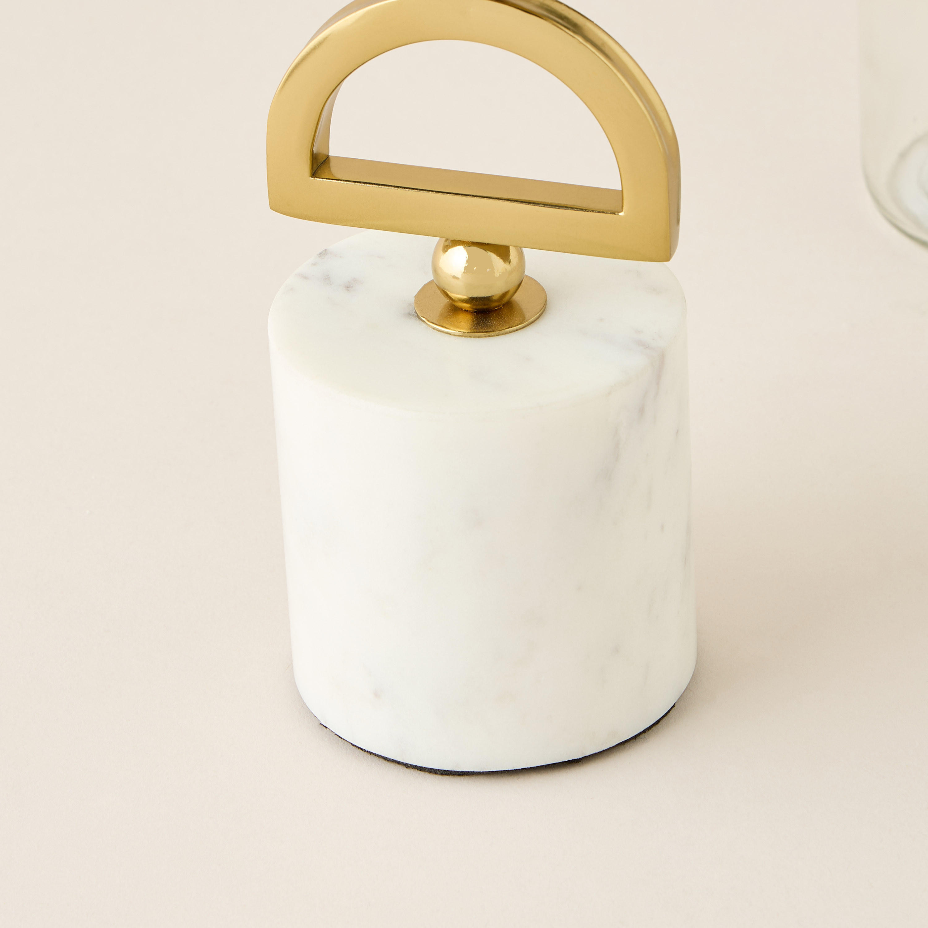 Gia Como Marble Pillar Candleholder - 35 cms-household-decor-candleholdersandlanterns-image-4