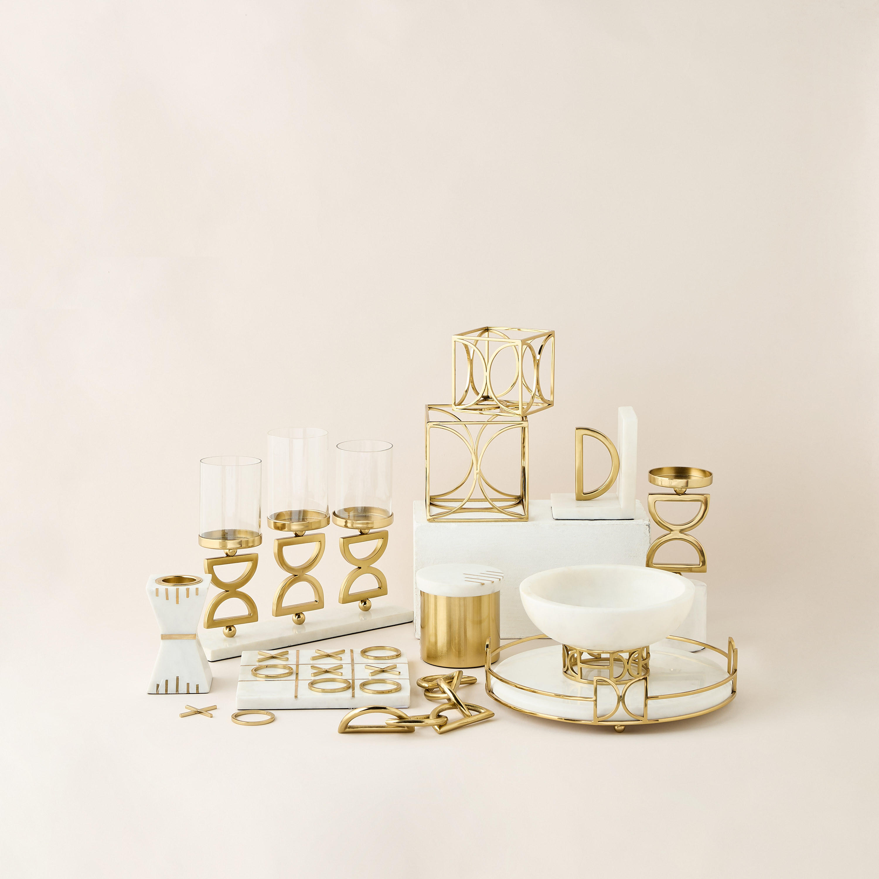 Gia Como Marble Tic Tac Toe Decorative Showpiece-household-decor-decorativeobjectsandsculptures-image-5