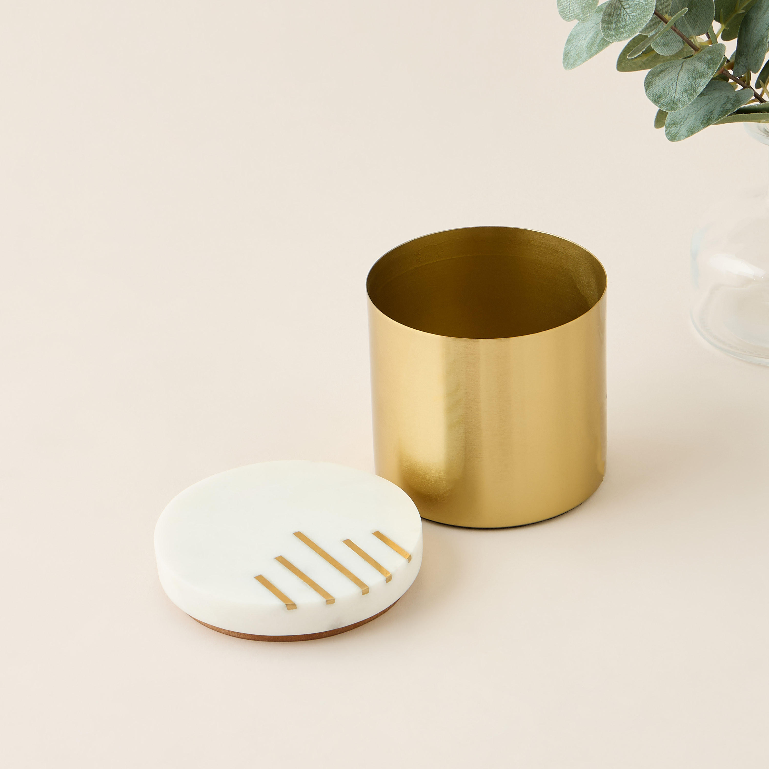 Gia Como Marble Top Decorative Box - 10x10 cms-household-decor-decorativeobjectsandsculptures-image-3