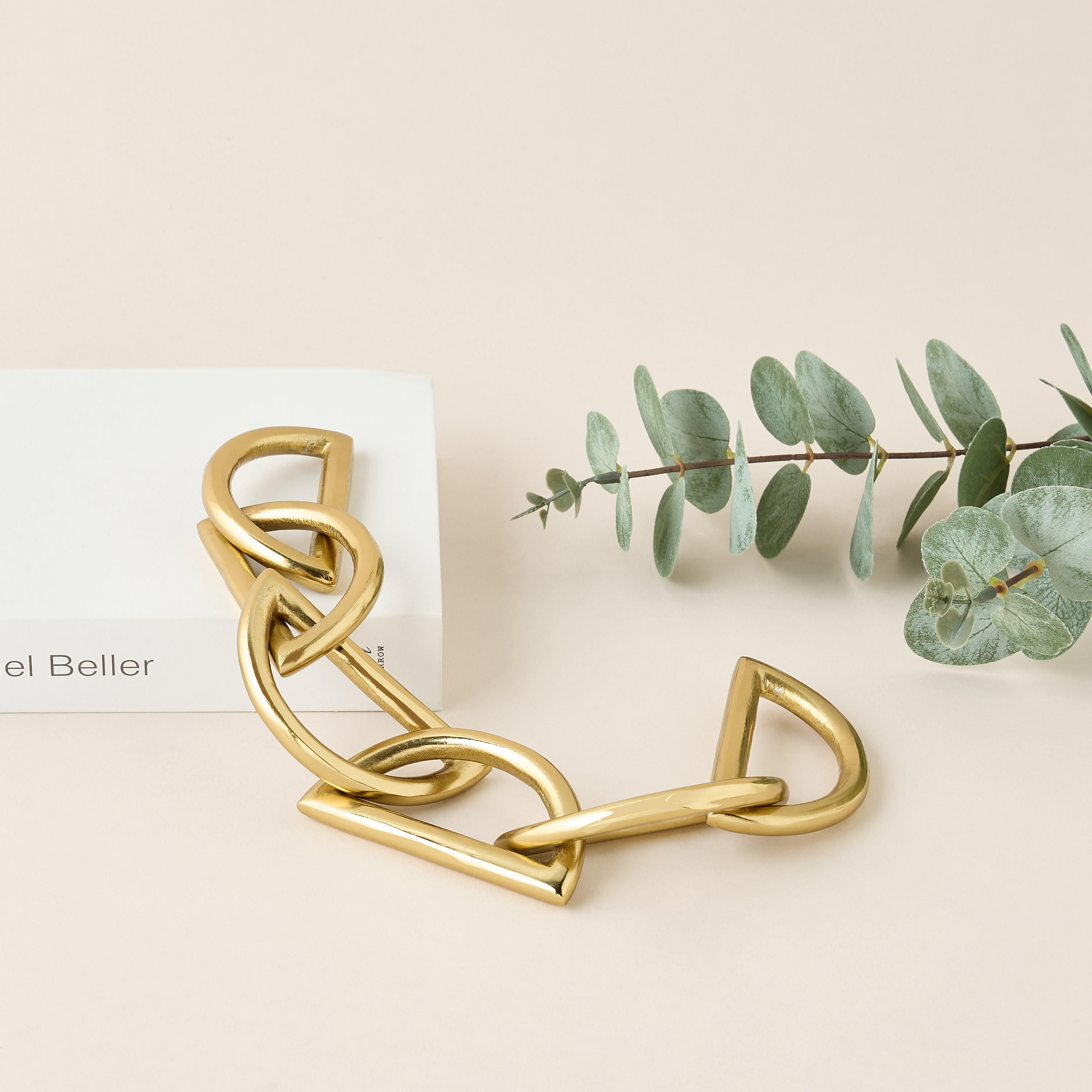 Gia Como Chain Link Decorative Showpiece-household-decor-decorativeobjectsandsculptures-image-1