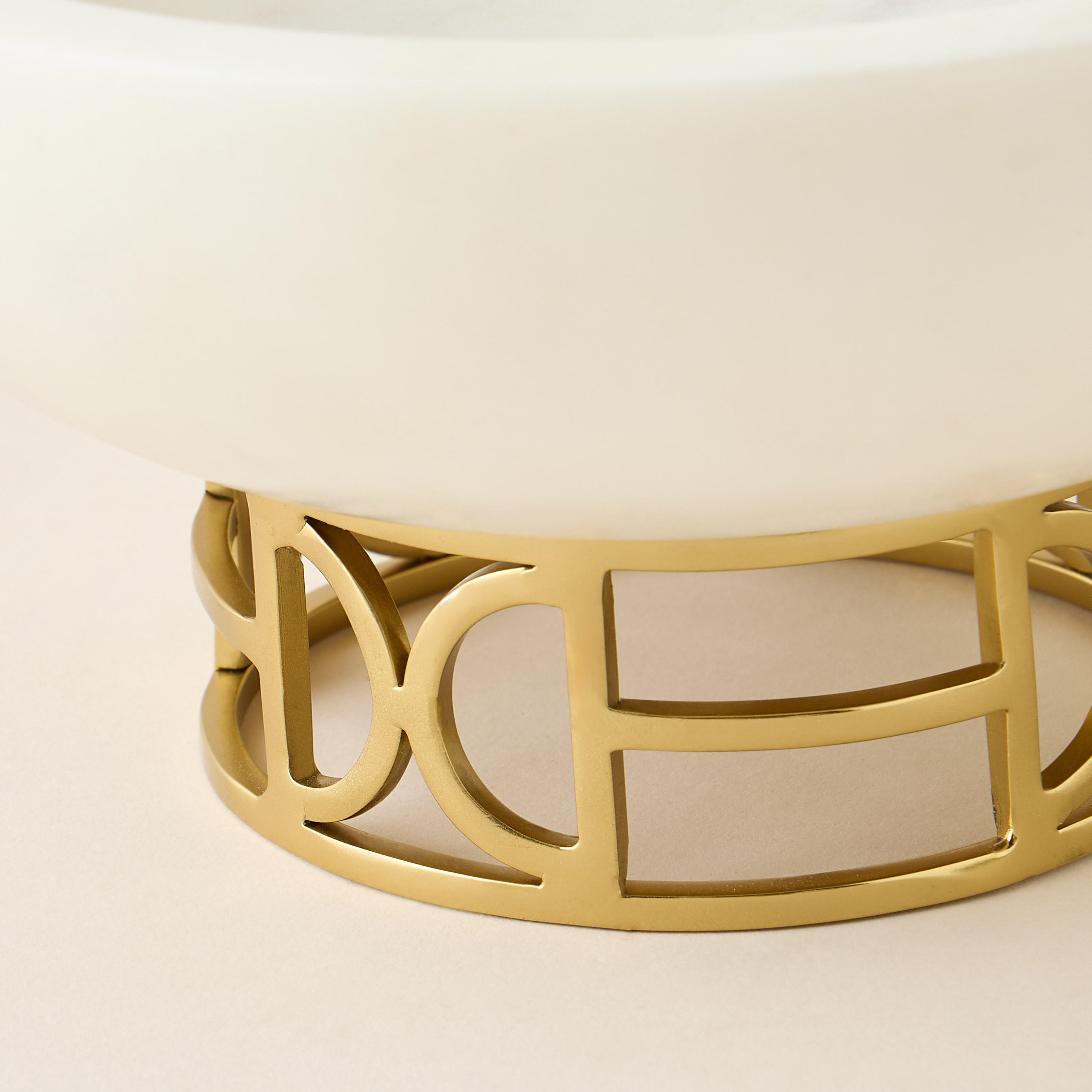 Gia Como Marble Decorative Bowl - 20x20 cms-household-decor-vasesandbowls-image-3