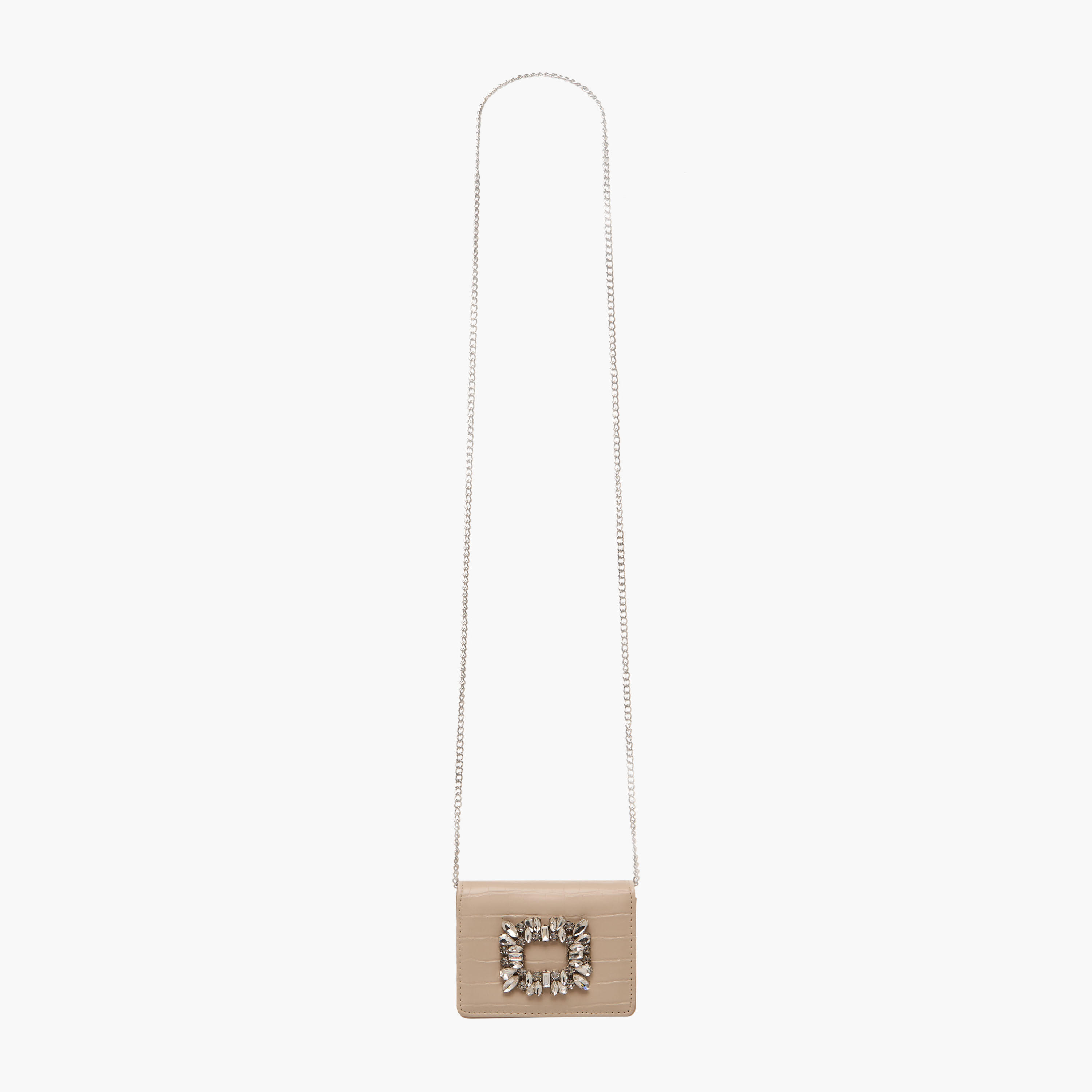 Sasha Embellished Crossbody Bag with Chain Strap-women-bagsandwallets-handbags-image-3