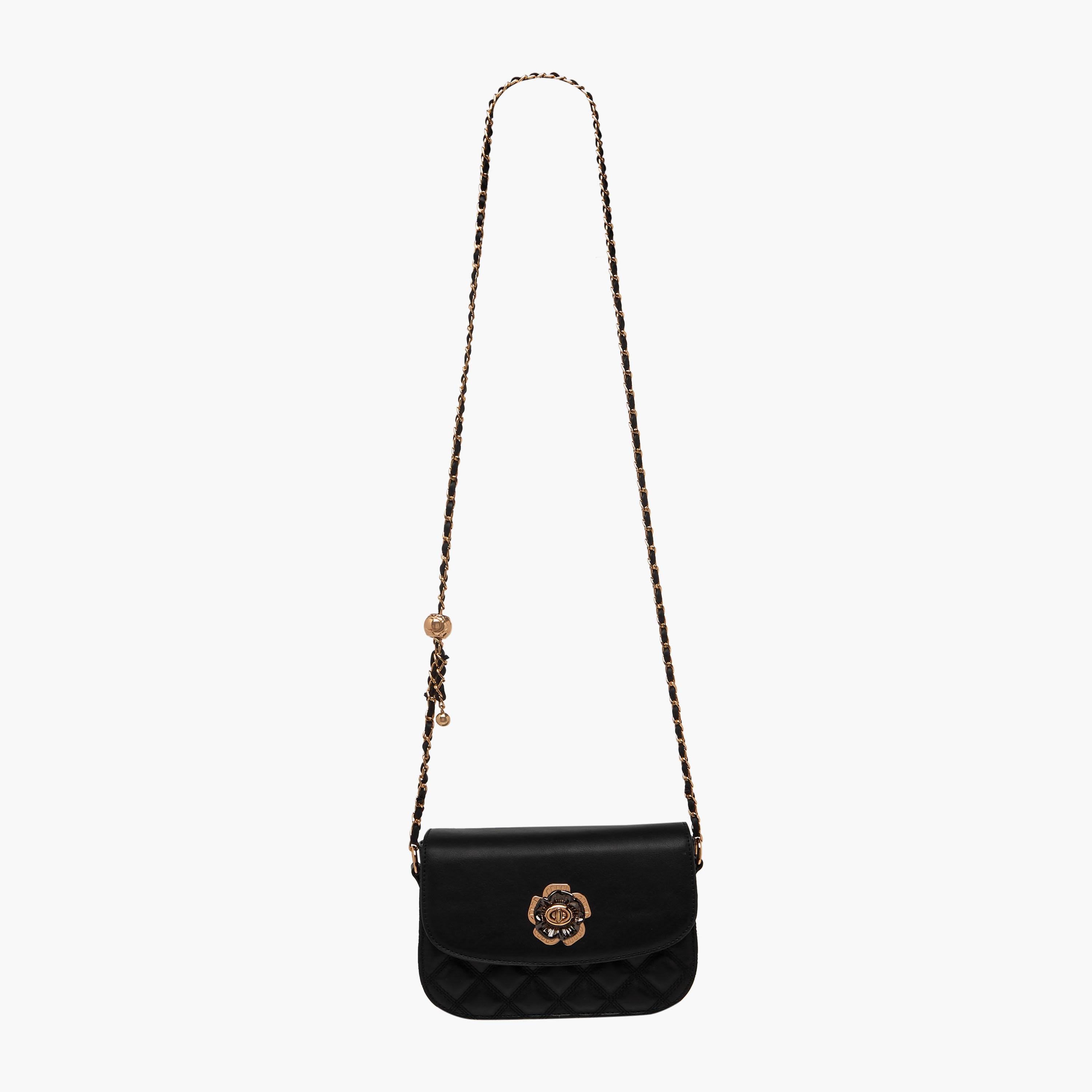 شنطة كروس بودي مبطنة بتفاصيل زهور من ساشا-women-bagsandwallets-handbags-image-3