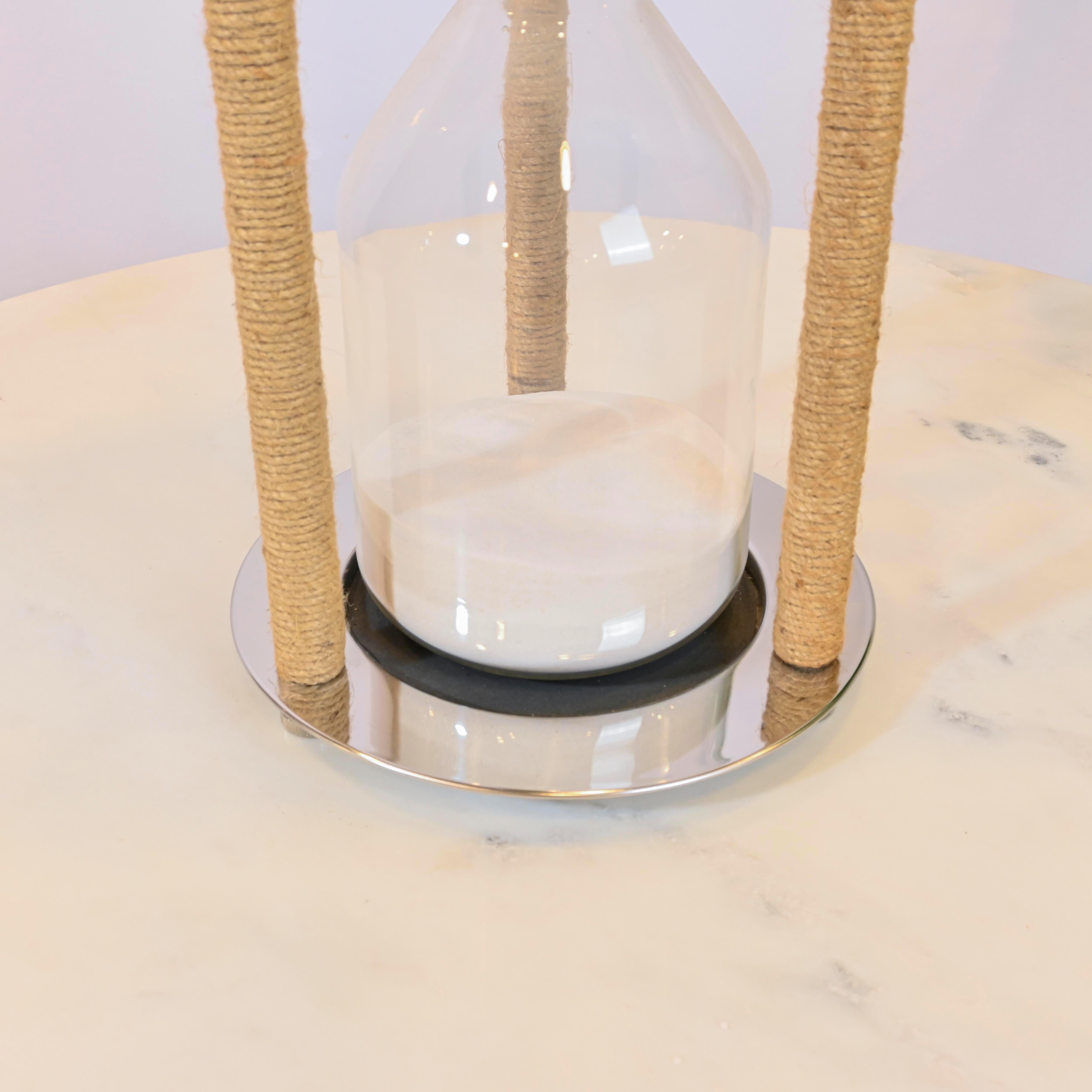 Crafted by Lifestyle Decorative Hourglass Timer-household-decor-decorativeobjectsandsculptures-image-4