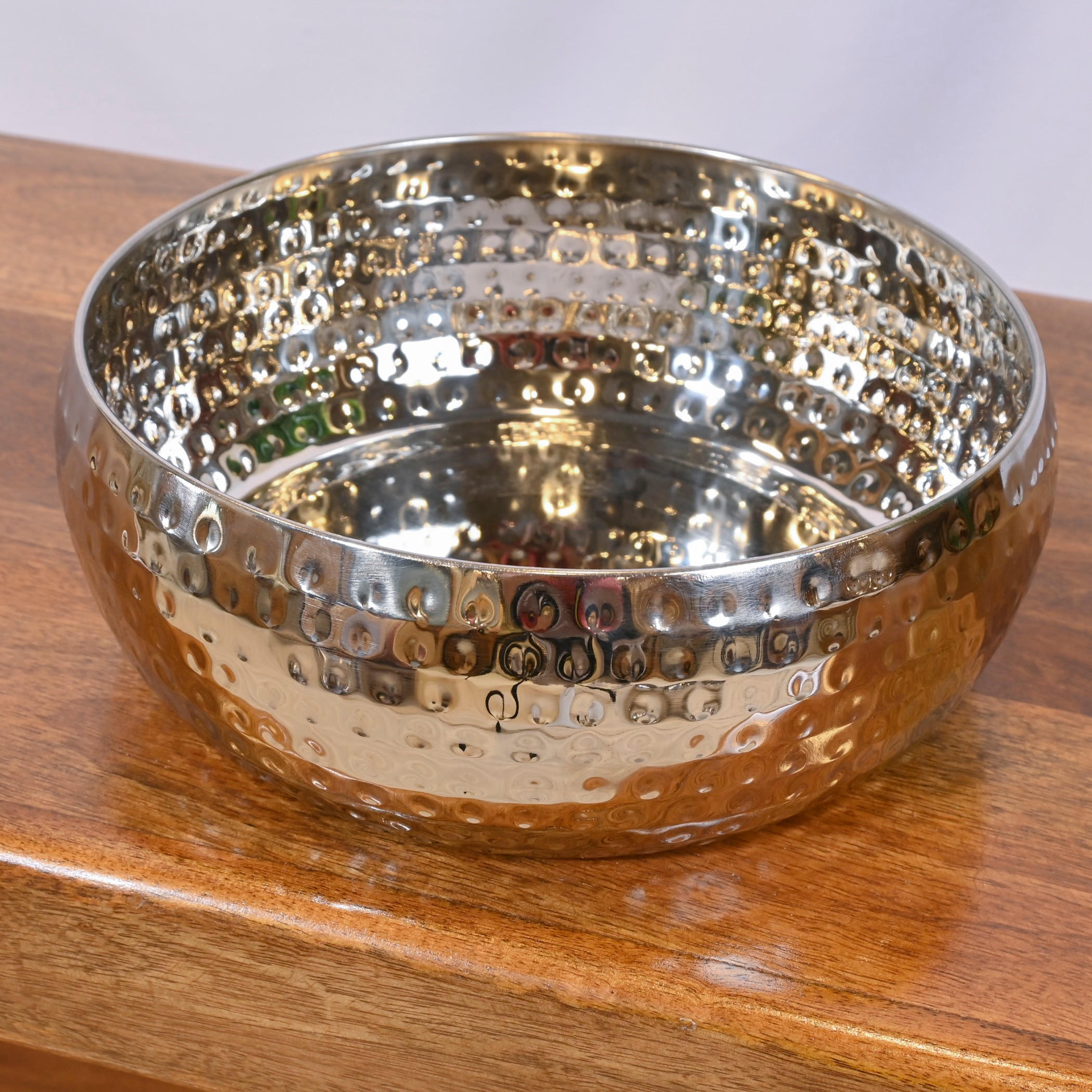 وعاء ديكور من الألومنيوم صنع بواسطة لايف ستايل - 25 سم-household-dining-dinnerware-bowls-image-3