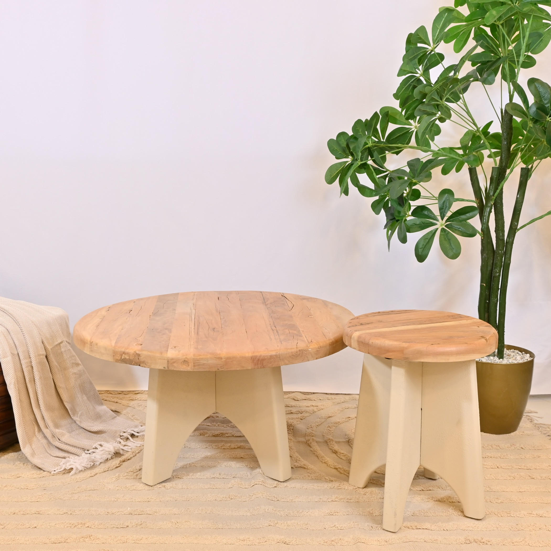 Crafted by Lifestyle Wooden Top Accent Table-furniture-livingroom-sideandendtables-image-4