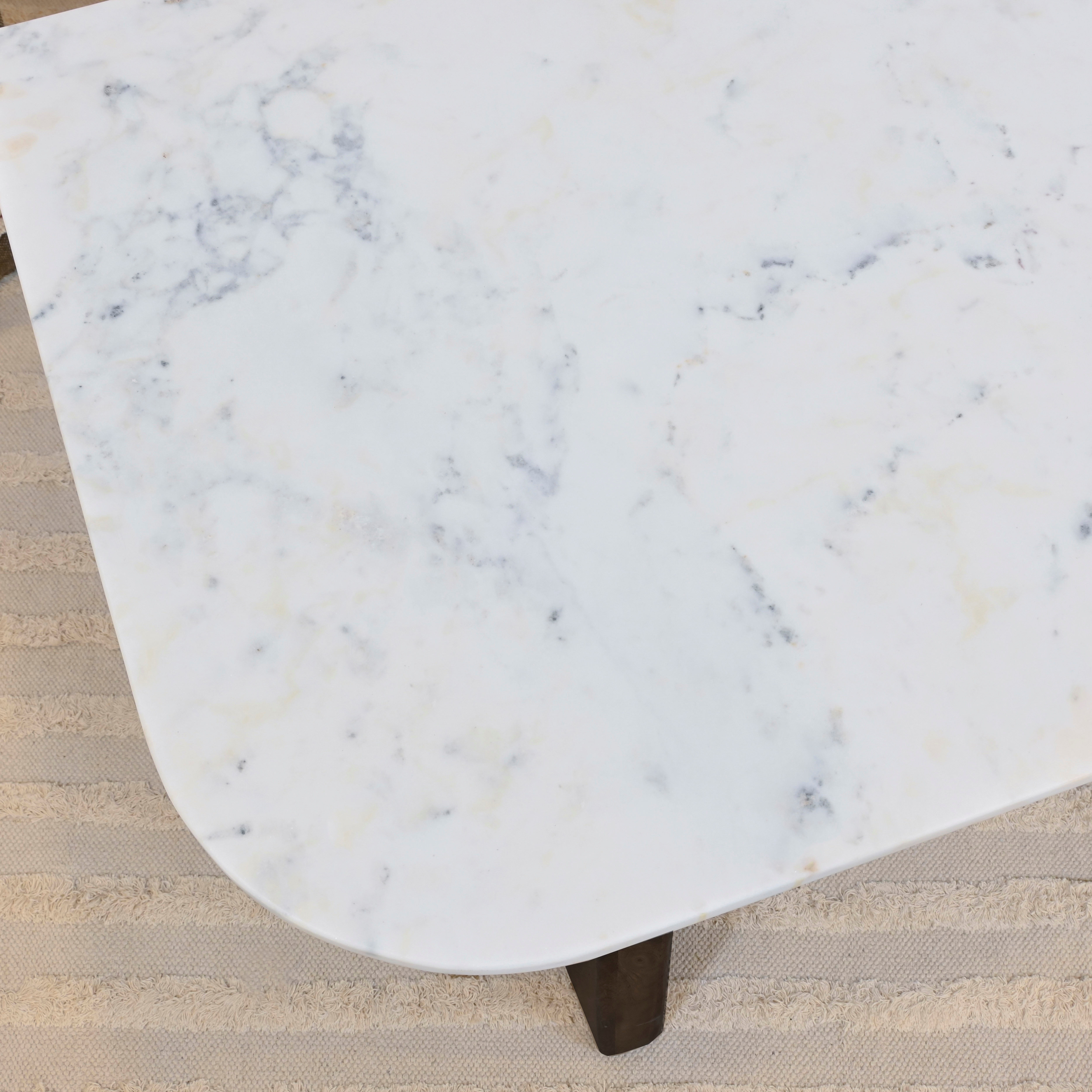 Crafted by Lifestyle Marble Top Coffee Table-furniture-livingroom-sideandendtables-image-2