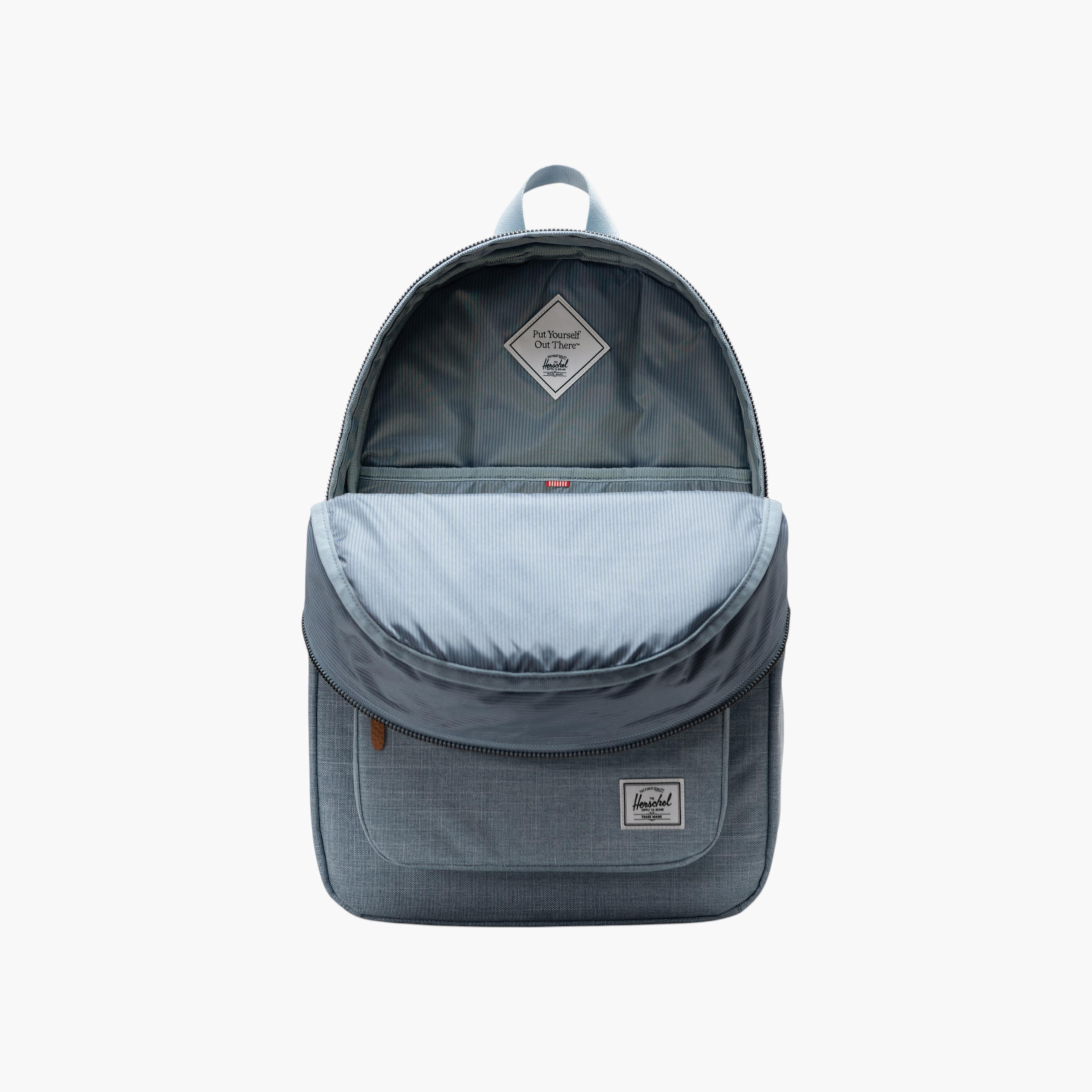 Herschel Supply Co Solid Backpack with Adjustable Straps and Zip Closure - 44x29x15 cms-school-bagsandbackpacks-backpacks-image-2