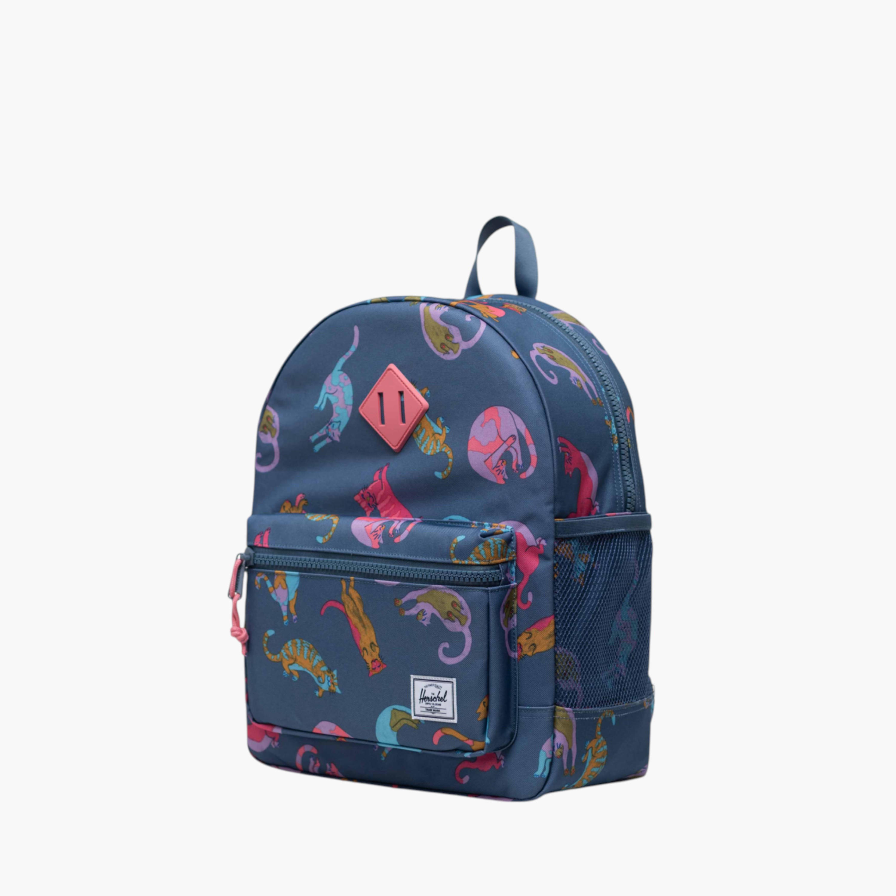 Herschel Supply Co Cat Print Backpack with Adjustable Shoulder Straps - 38x30x15 cms-school-bagsandbackpacks-backpacks-image-3
