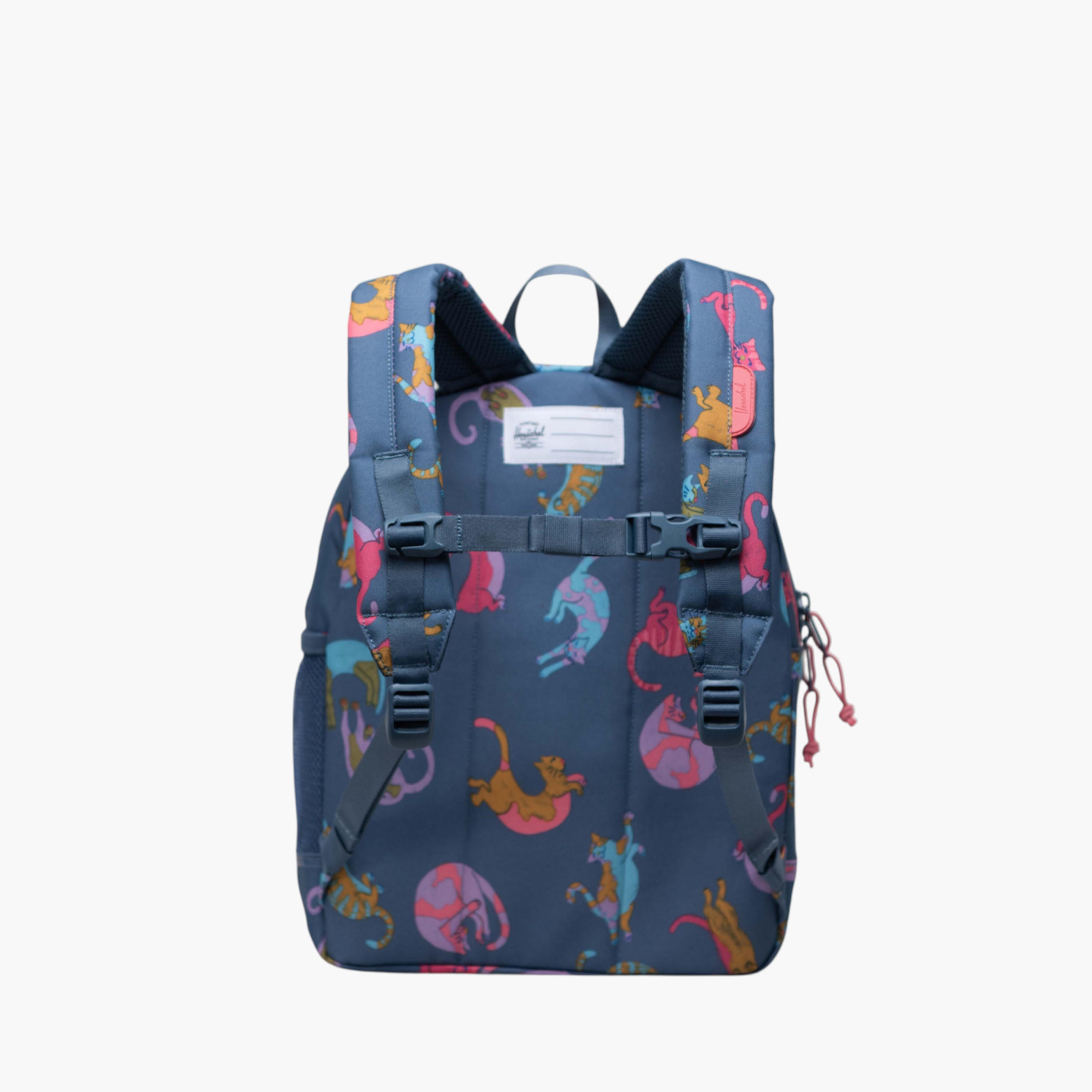 Herschel Supply Co Cat Print Backpack with Adjustable Shoulder Straps - 38x30x15 cms-school-bagsandbackpacks-backpacks-image-4