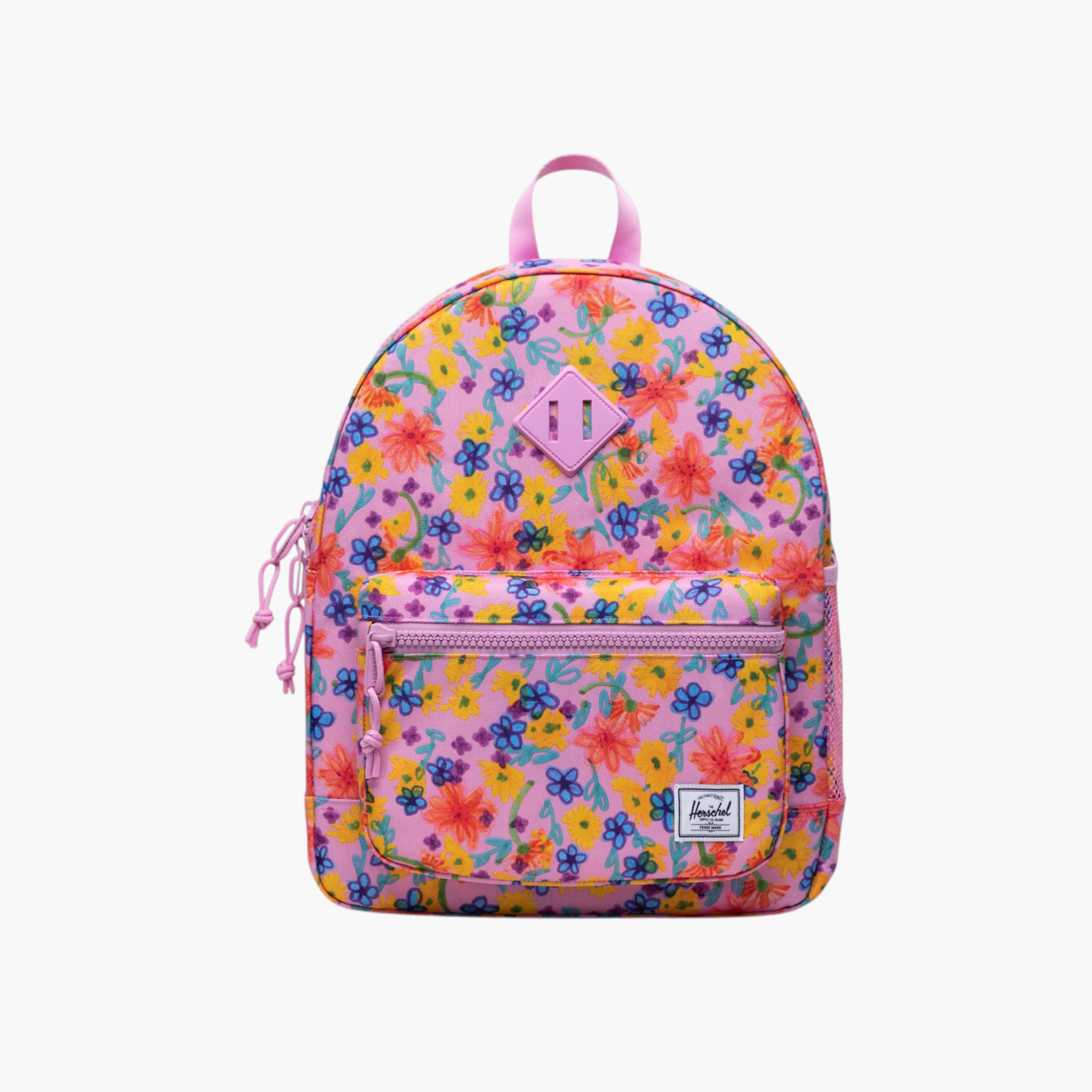 Herschel Supply Co Floral Print Backpack with Adjustable Straps and Zip Closure - 38x30x15 cms-school-bagsandbackpacks-backpacks-image-1