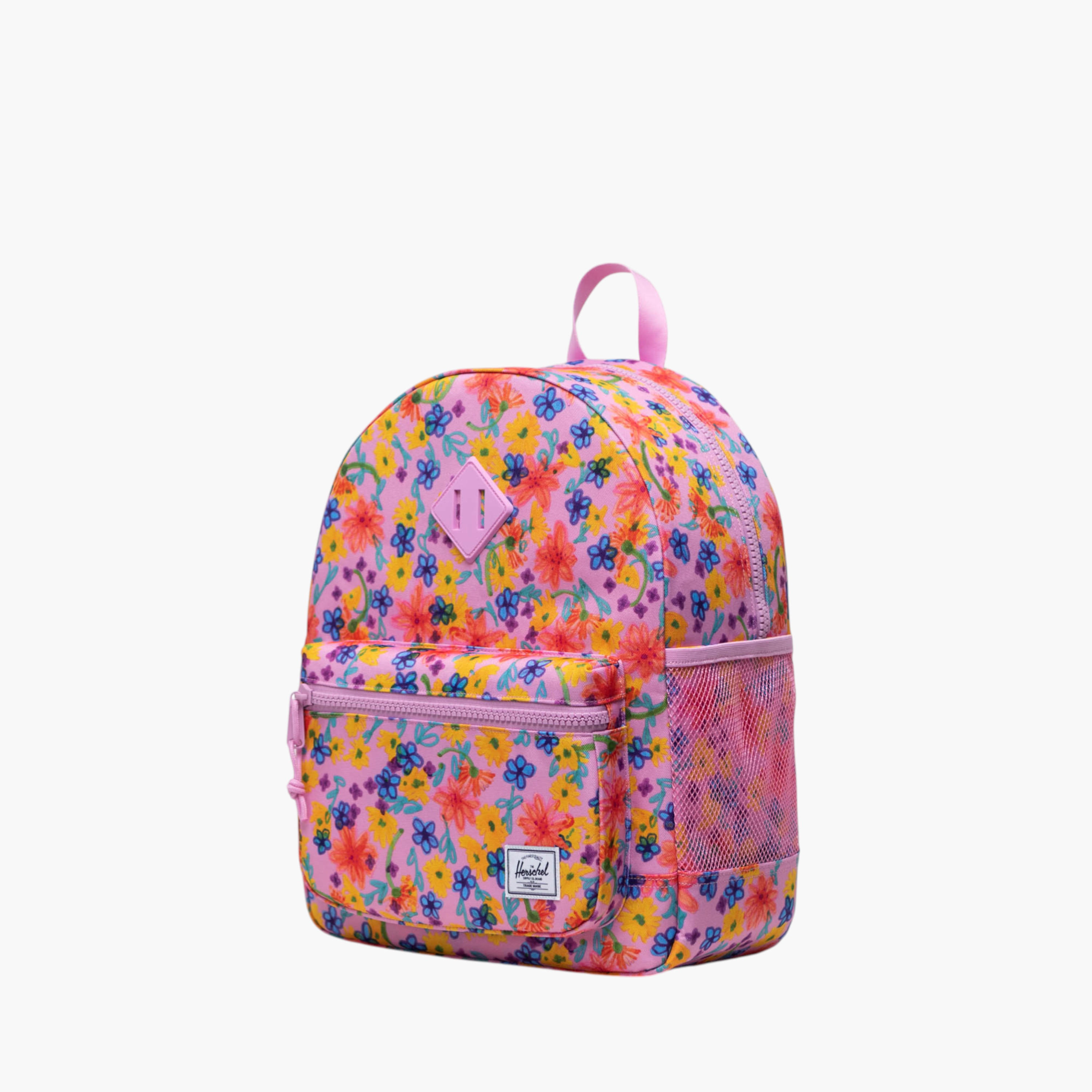 Herschel Supply Co Floral Print Backpack with Adjustable Straps and Zip Closure - 38x30x15 cms-school-bagsandbackpacks-backpacks-image-3
