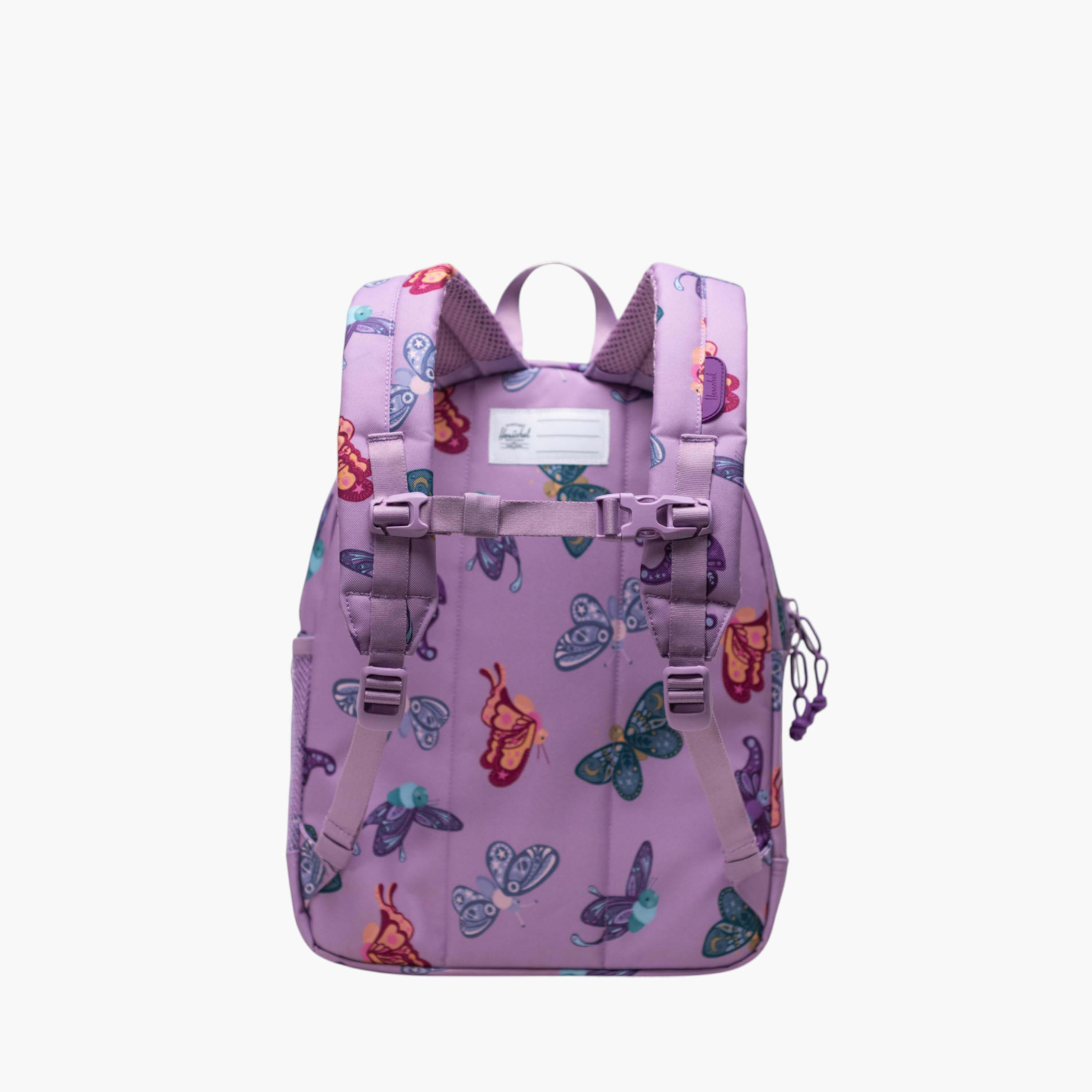 Herschel Supply Co Butterfly Print Backpack with Adjustable Shoulder Straps - 38x30x15 cms-school-bagsandbackpacks-backpacks-image-4