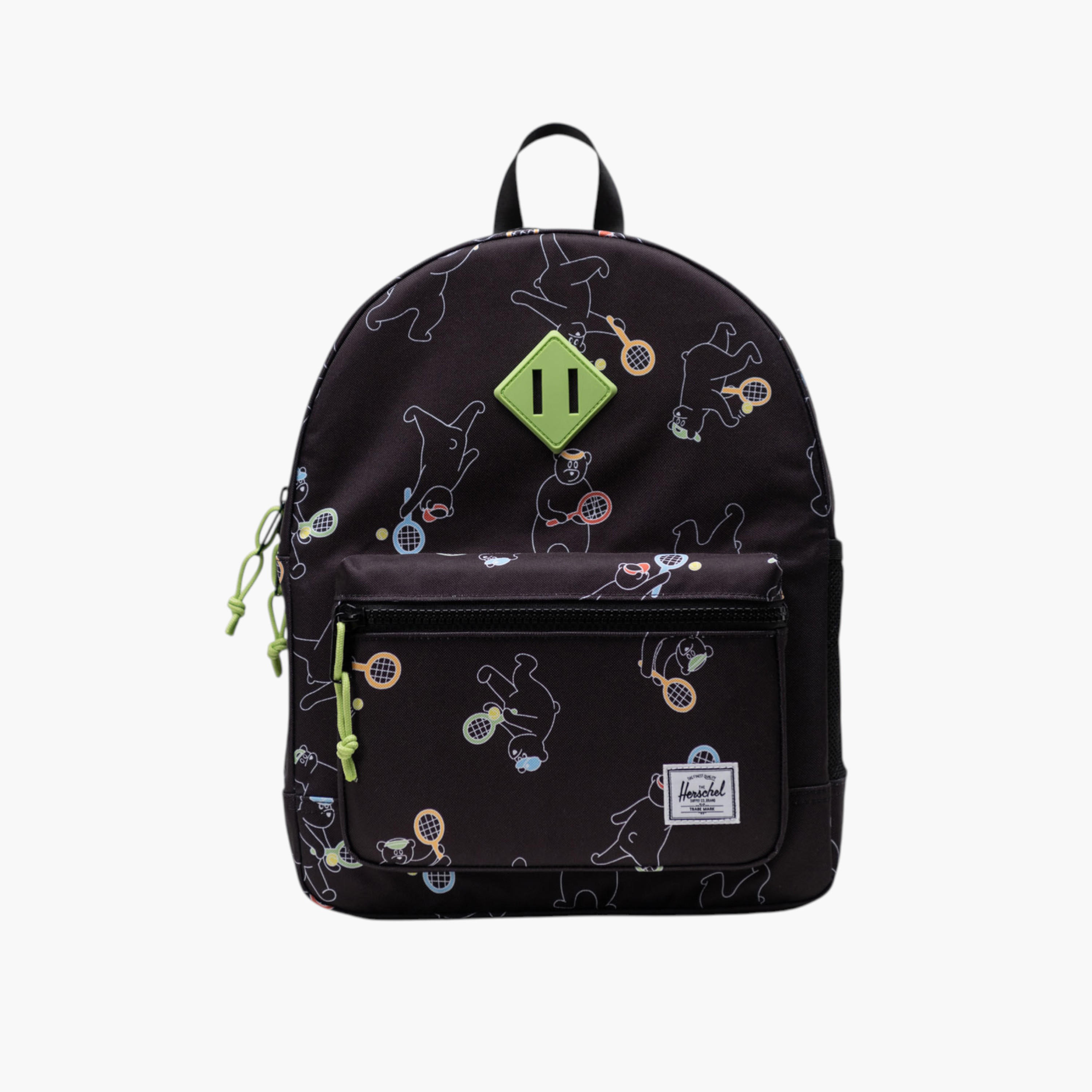 شنطة ظهر بحمالات قابلة للتعديل وطبعات من هيرشيل سبلاي كو - 38x30x15 سم-school-bagsandbackpacks-backpacks-image-1