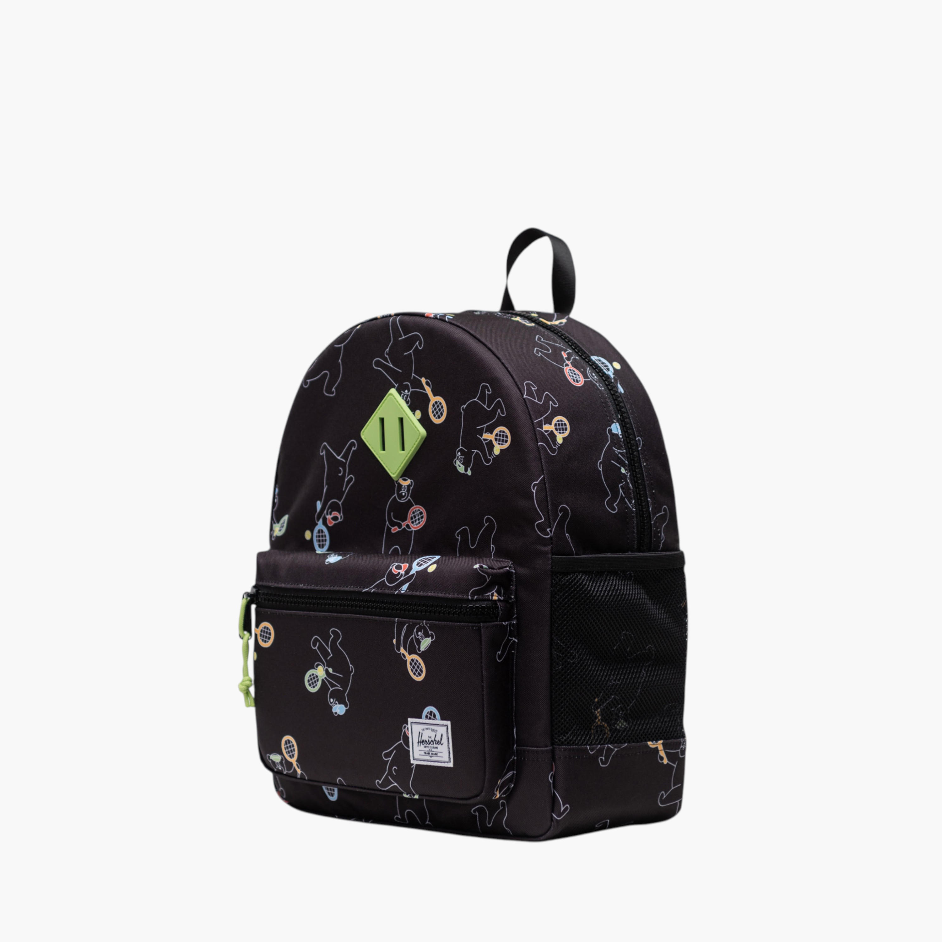 شنطة ظهر بحمالات قابلة للتعديل وطبعات من هيرشيل سبلاي كو - 38x30x15 سم-school-bagsandbackpacks-backpacks-image-3