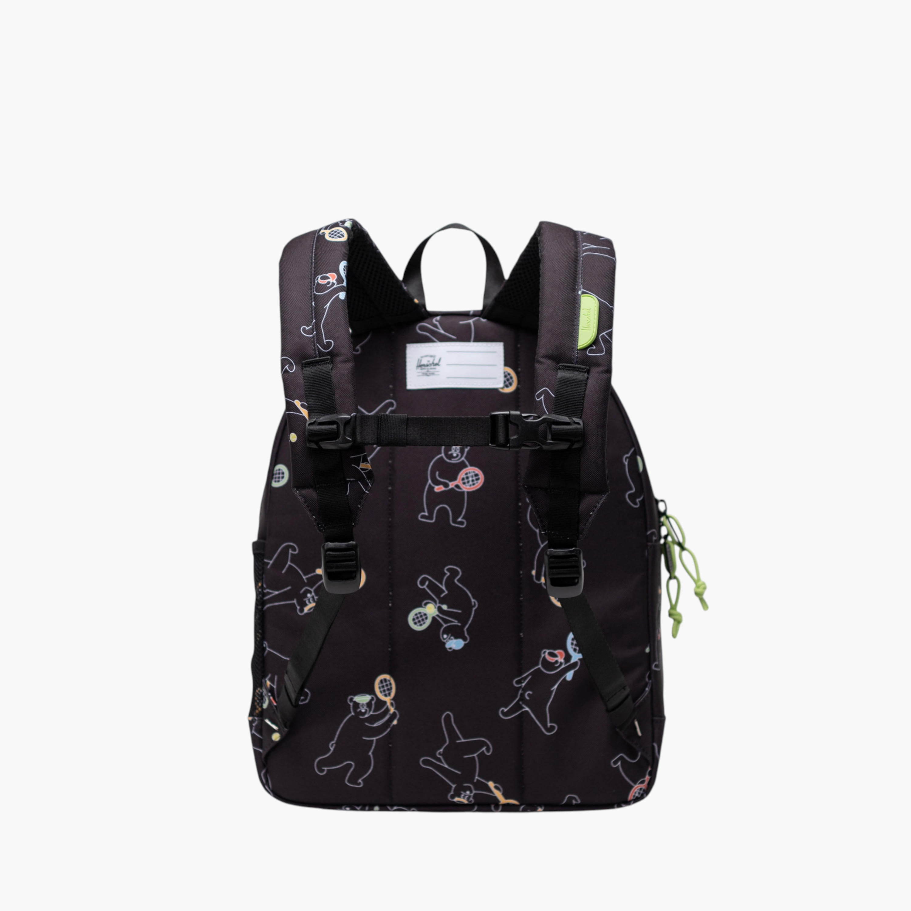 شنطة ظهر بحمالات قابلة للتعديل وطبعات من هيرشيل سبلاي كو - 38x30x15 سم-school-bagsandbackpacks-backpacks-image-4