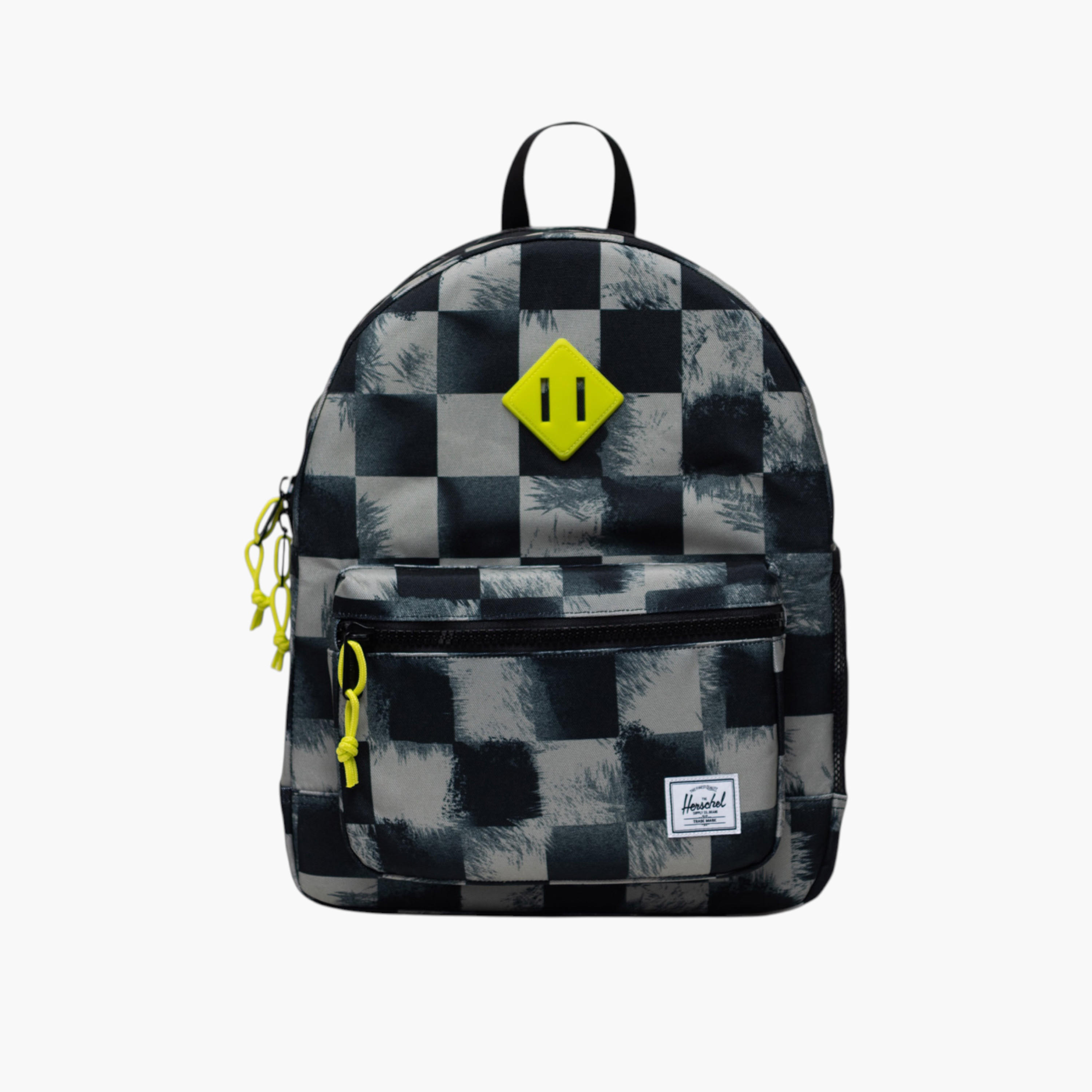 شنطة ظهر كاروهات بحمالات قابلة للتعديل وسحاب إغلاق من هيرشل سابلاي كو - 38×30×15 سم-school-bagsandbackpacks-backpacks-image-1