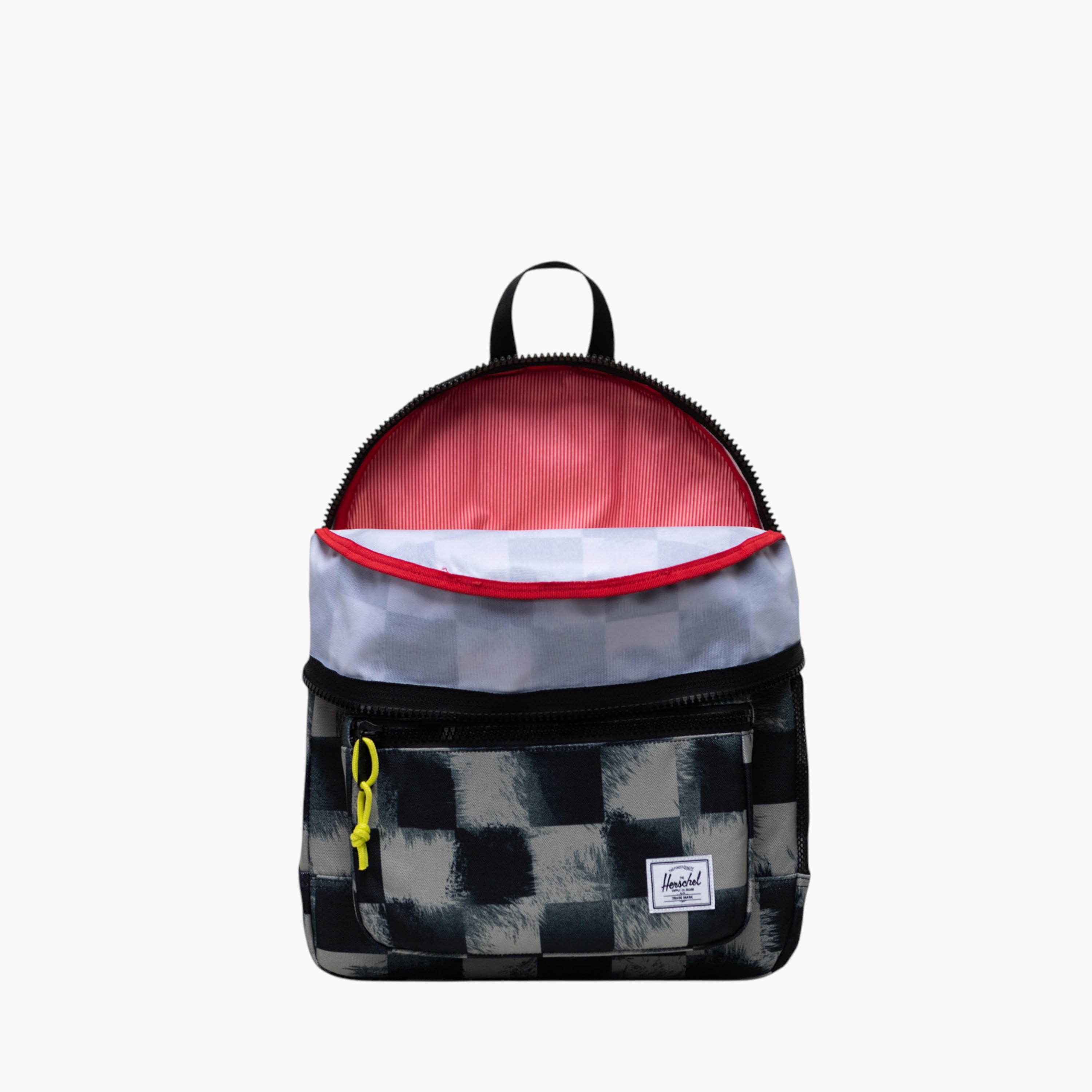 شنطة ظهر كاروهات بحمالات قابلة للتعديل وسحاب إغلاق من هيرشل سابلاي كو - 38×30×15 سم-school-bagsandbackpacks-backpacks-image-2