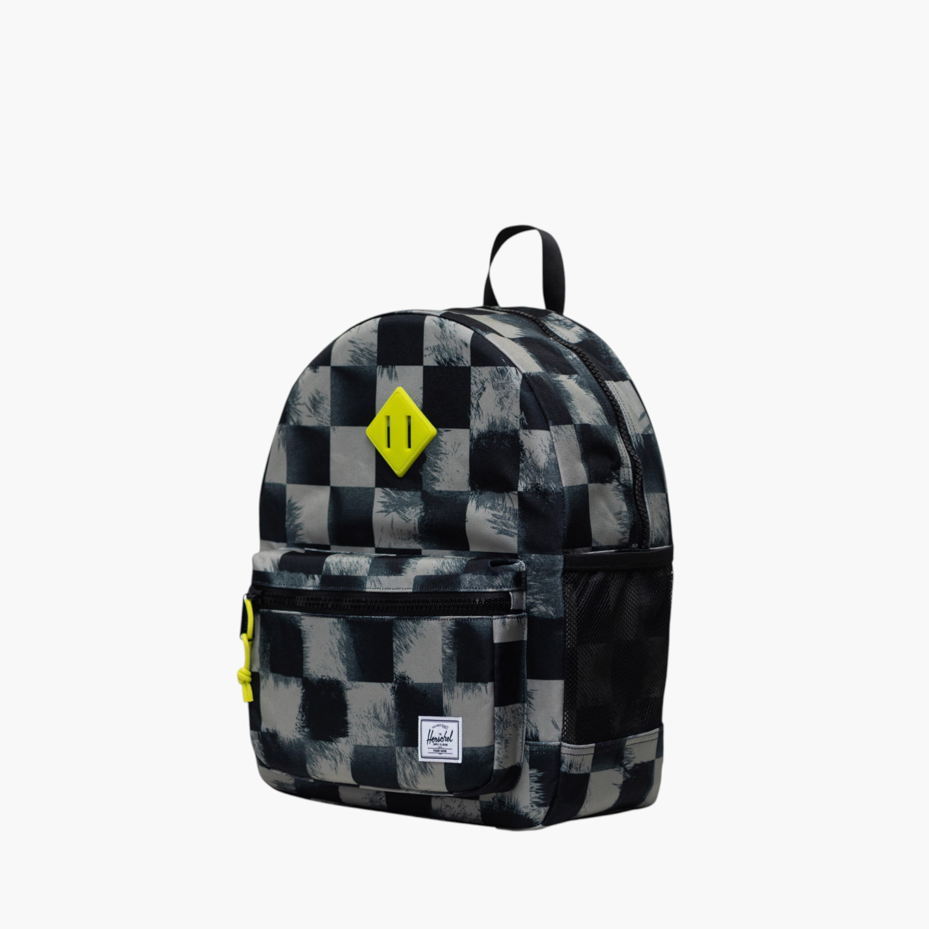 شنطة ظهر كاروهات بحمالات قابلة للتعديل وسحاب إغلاق من هيرشل سابلاي كو - 38×30×15 سم-school-bagsandbackpacks-backpacks-image-3