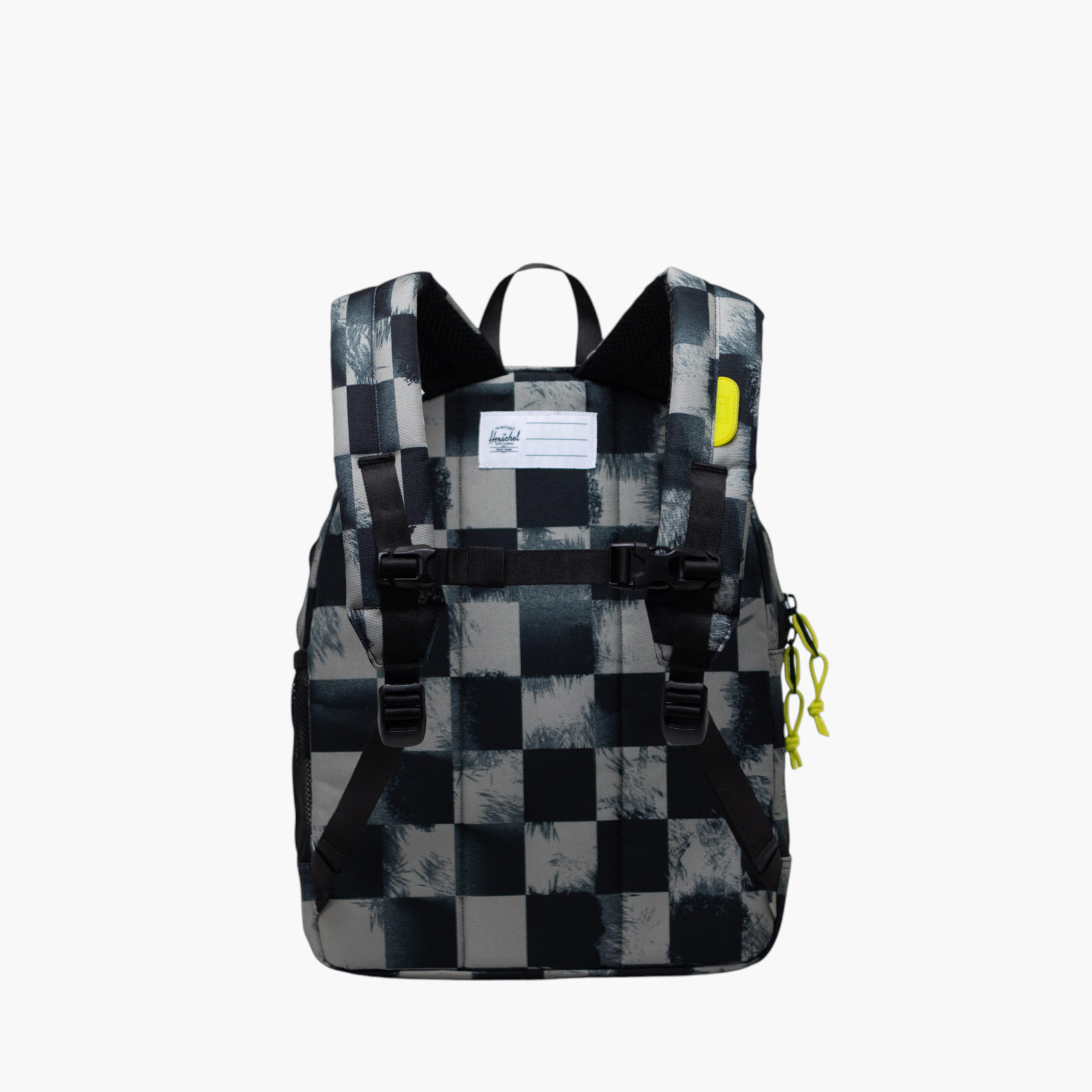 شنطة ظهر كاروهات بحمالات قابلة للتعديل وسحاب إغلاق من هيرشل سابلاي كو - 38×30×15 سم-school-bagsandbackpacks-backpacks-image-4