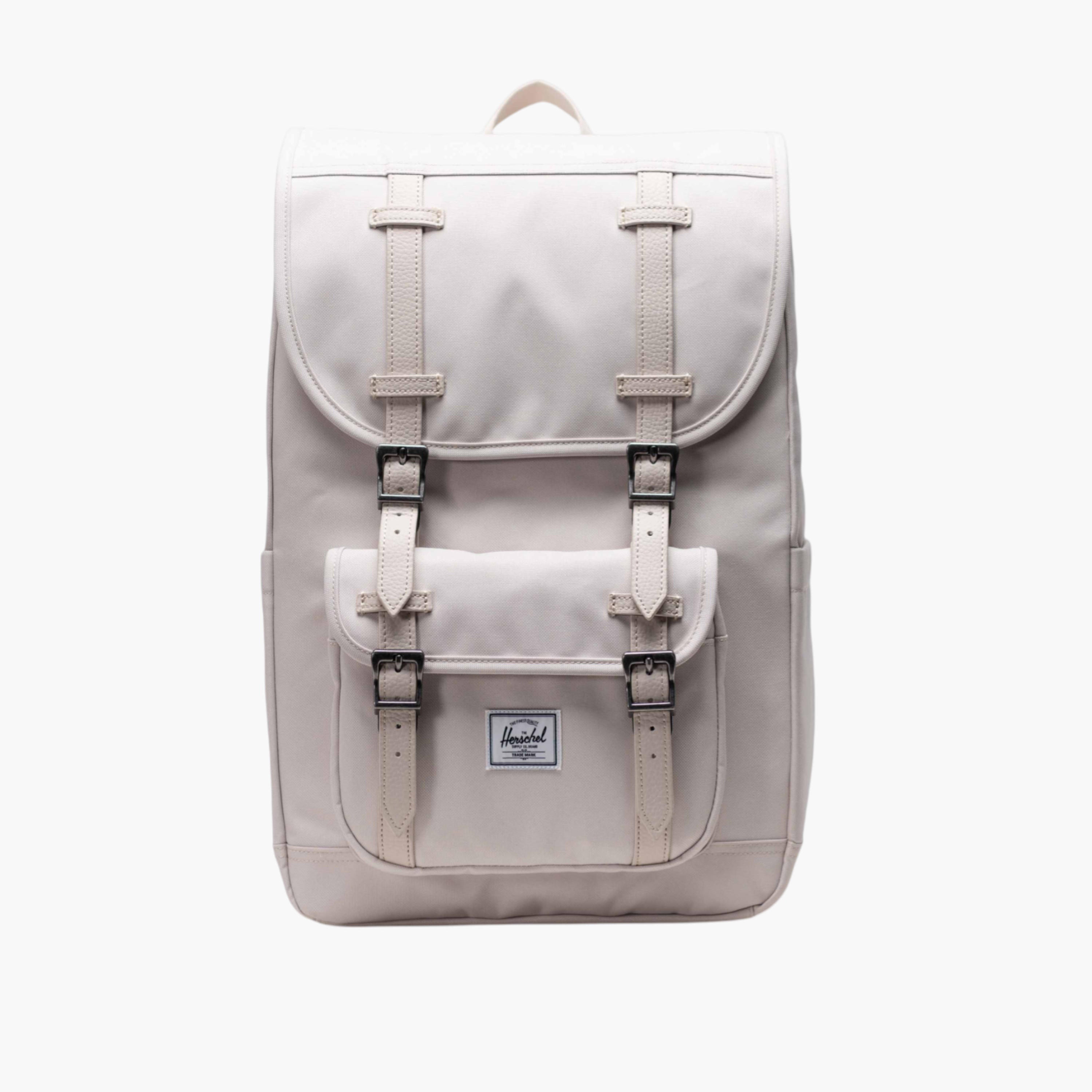 Herschel Supply Co Solid Backpack with Adjustable Straps and Drawstring Closure - 43x28x14 cms-school-bagsandbackpacks-backpacks-image-1