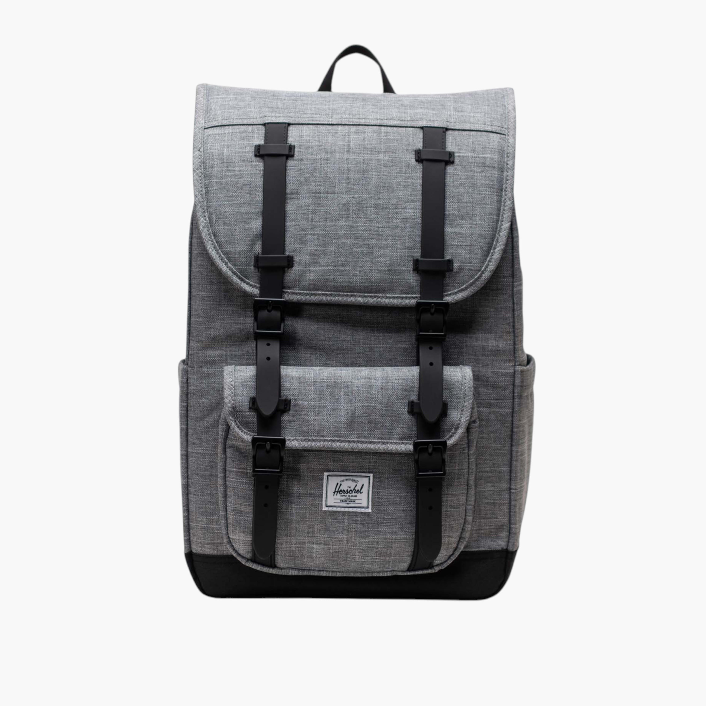 Herschel Supply Co Solid Backpack with Adjustable Straps and Zip Closure - 43x28x14 cms-school-bagsandbackpacks-backpacks-image-1