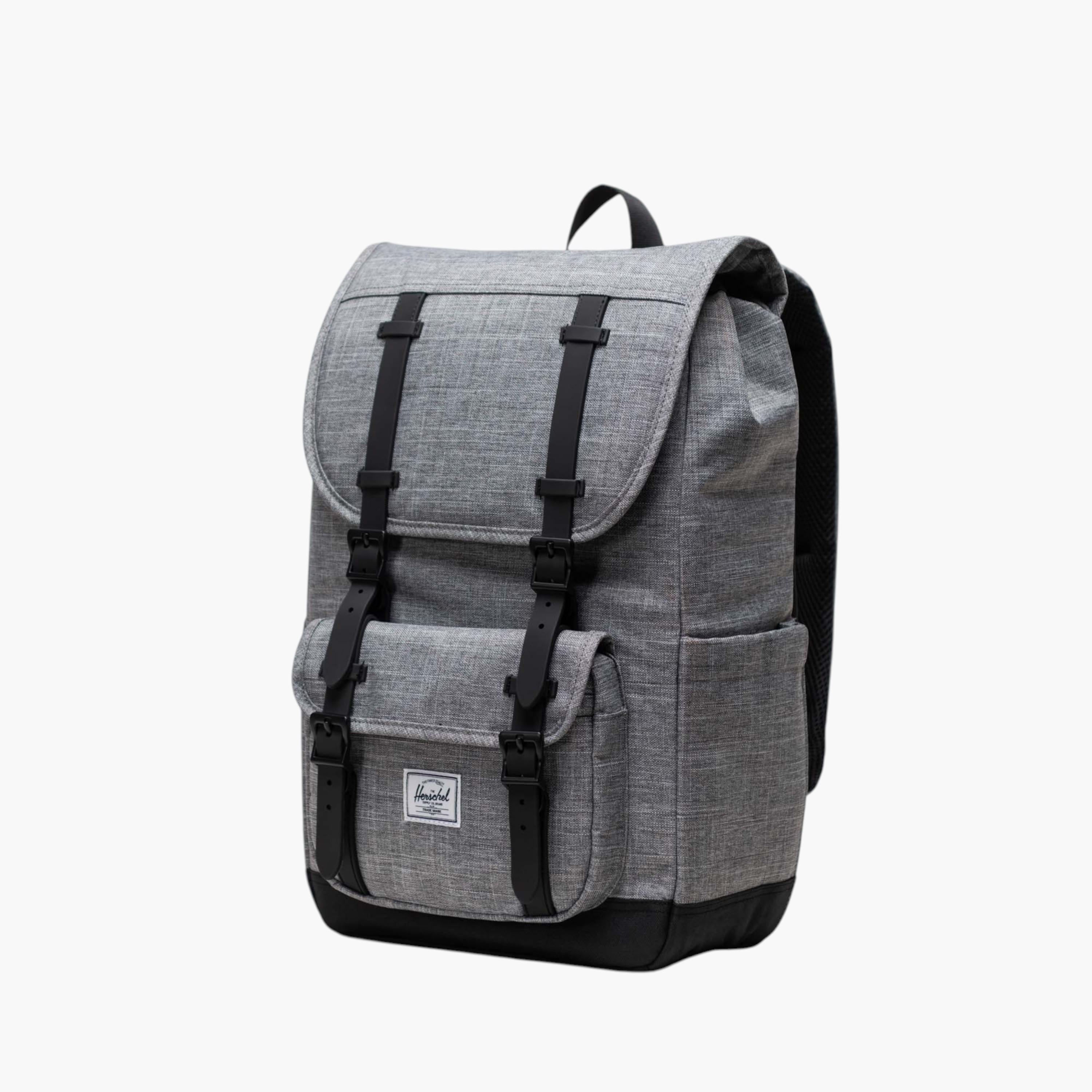 Herschel Supply Co Solid Backpack with Adjustable Straps and Zip Closure - 43x28x14 cms-school-bagsandbackpacks-backpacks-image-3