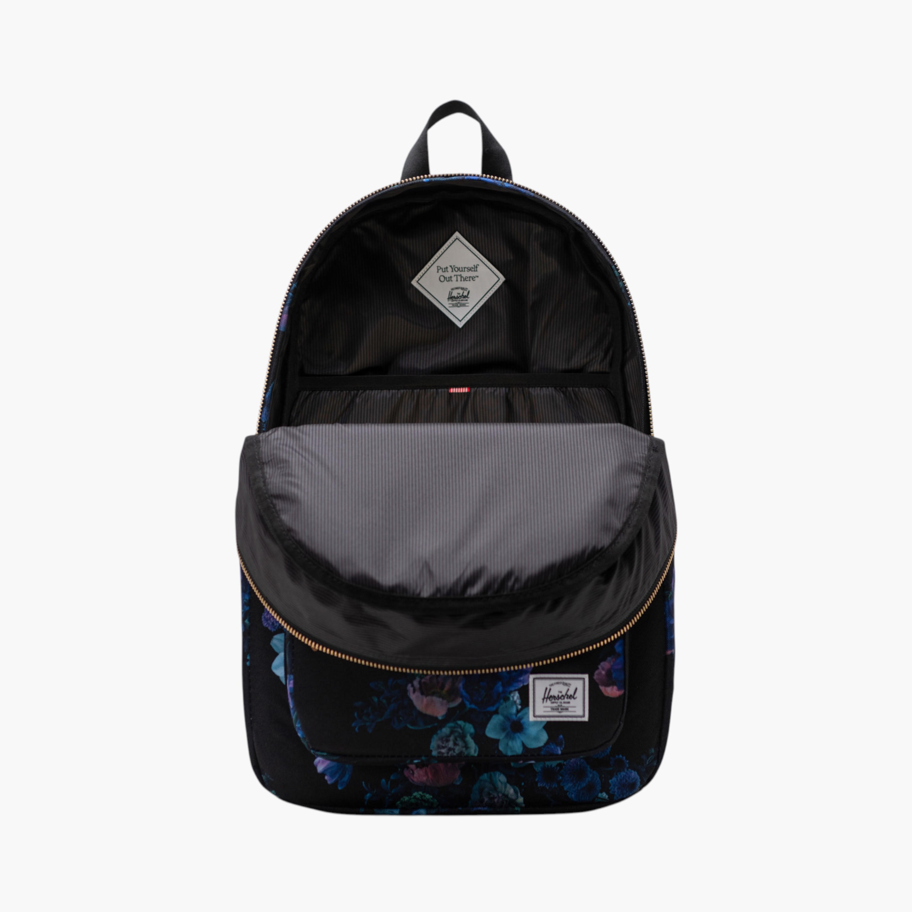 Herschel Supply Co Floral Print Backpack with Adjustable Shoulder Straps - 44x29x15 cms-school-bagsandbackpacks-backpacks-image-2