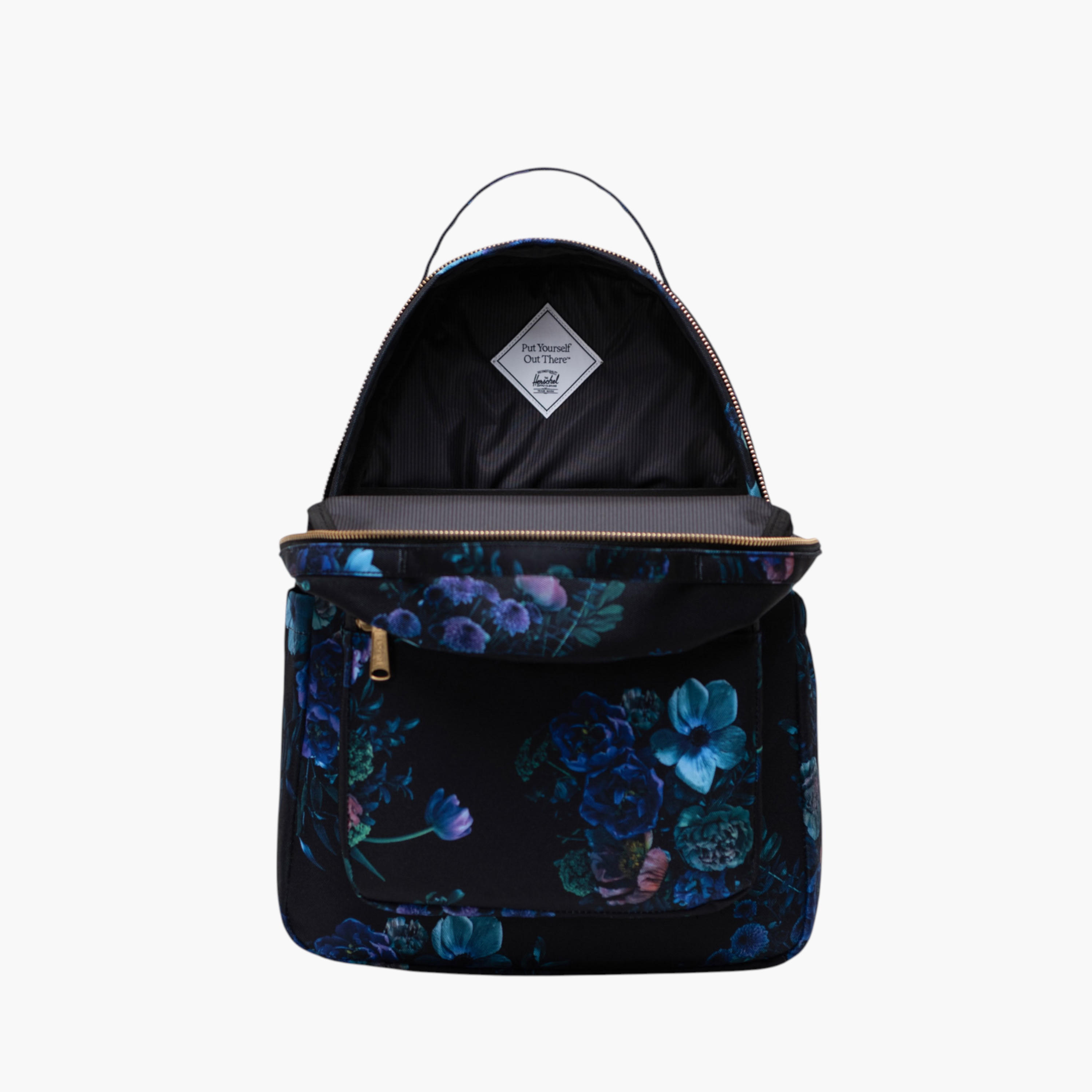 Herschel Supply Co Floral Print Backpack with Adjustable Shoulder Straps - 42x30x15 cms-school-bagsandbackpacks-backpacks-image-2