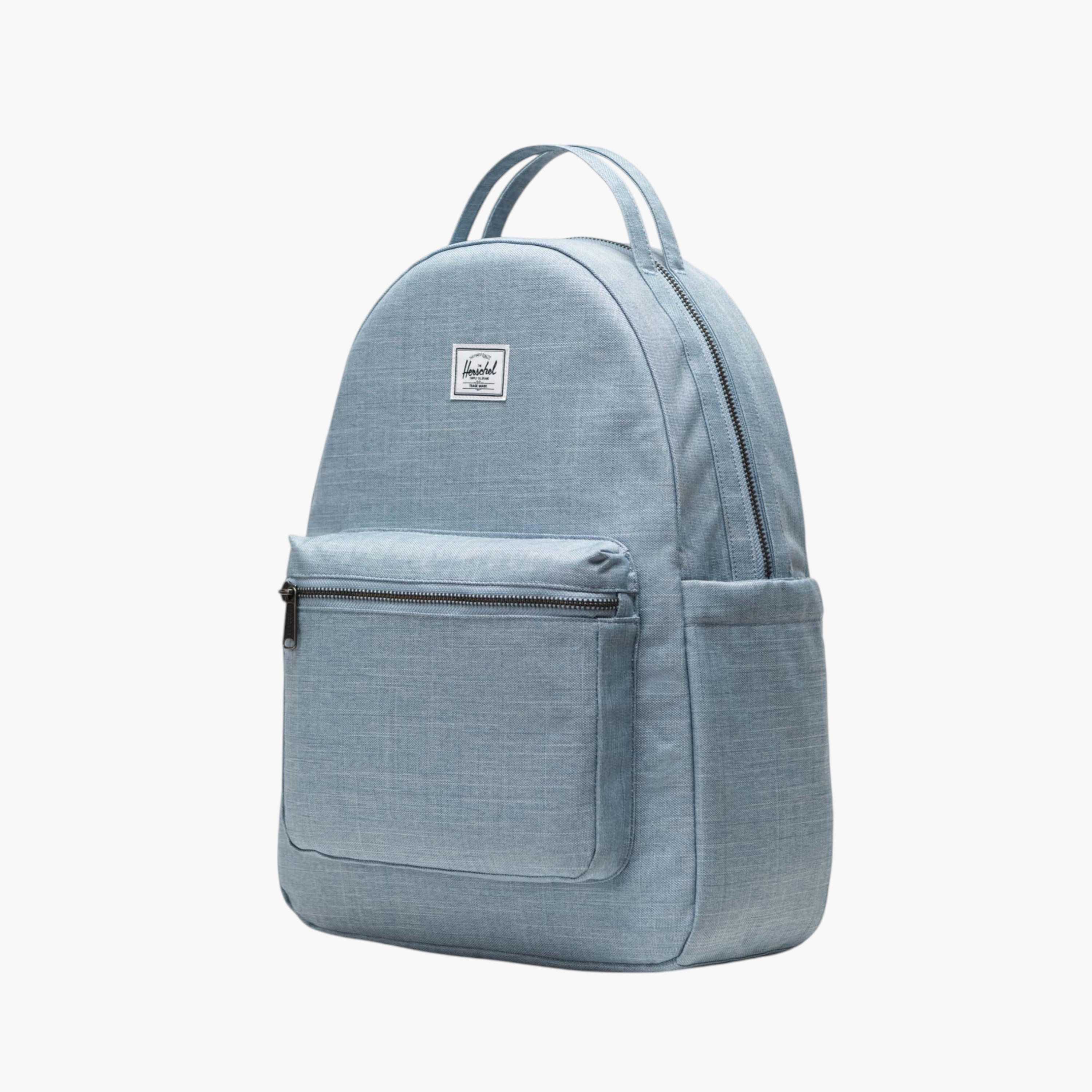 شنطة ظهر سادة بحمالات قابلة للتعديل وسحاب إغلاق من هيرشيل سبلاي كو - 42x30 سم-school-bagsandbackpacks-backpacks-image-3