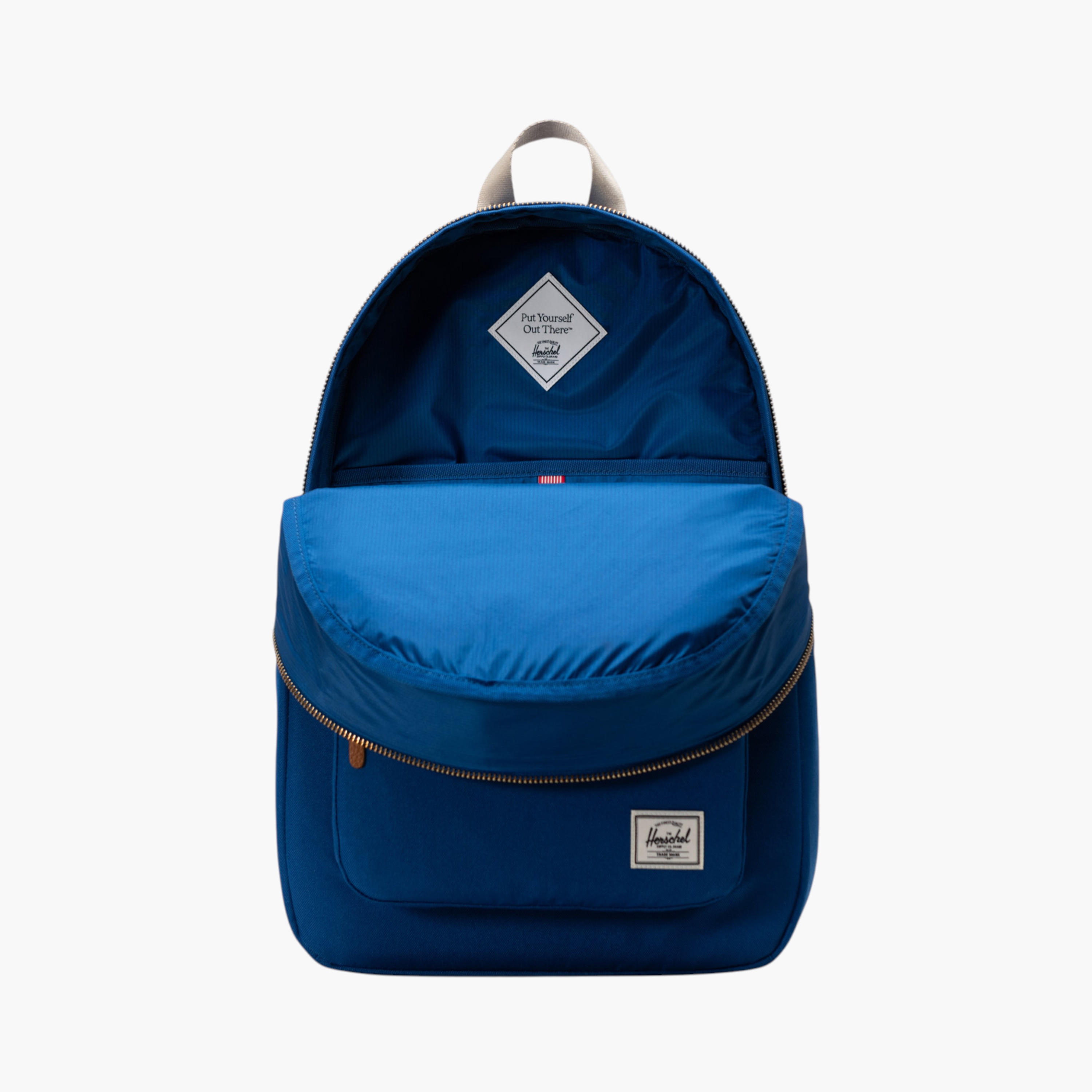 Herschel Supply Co Solid Backpack with Adjustable Straps and Zip Closure - 44x29x15 cms-school-bagsandbackpacks-backpacks-image-2