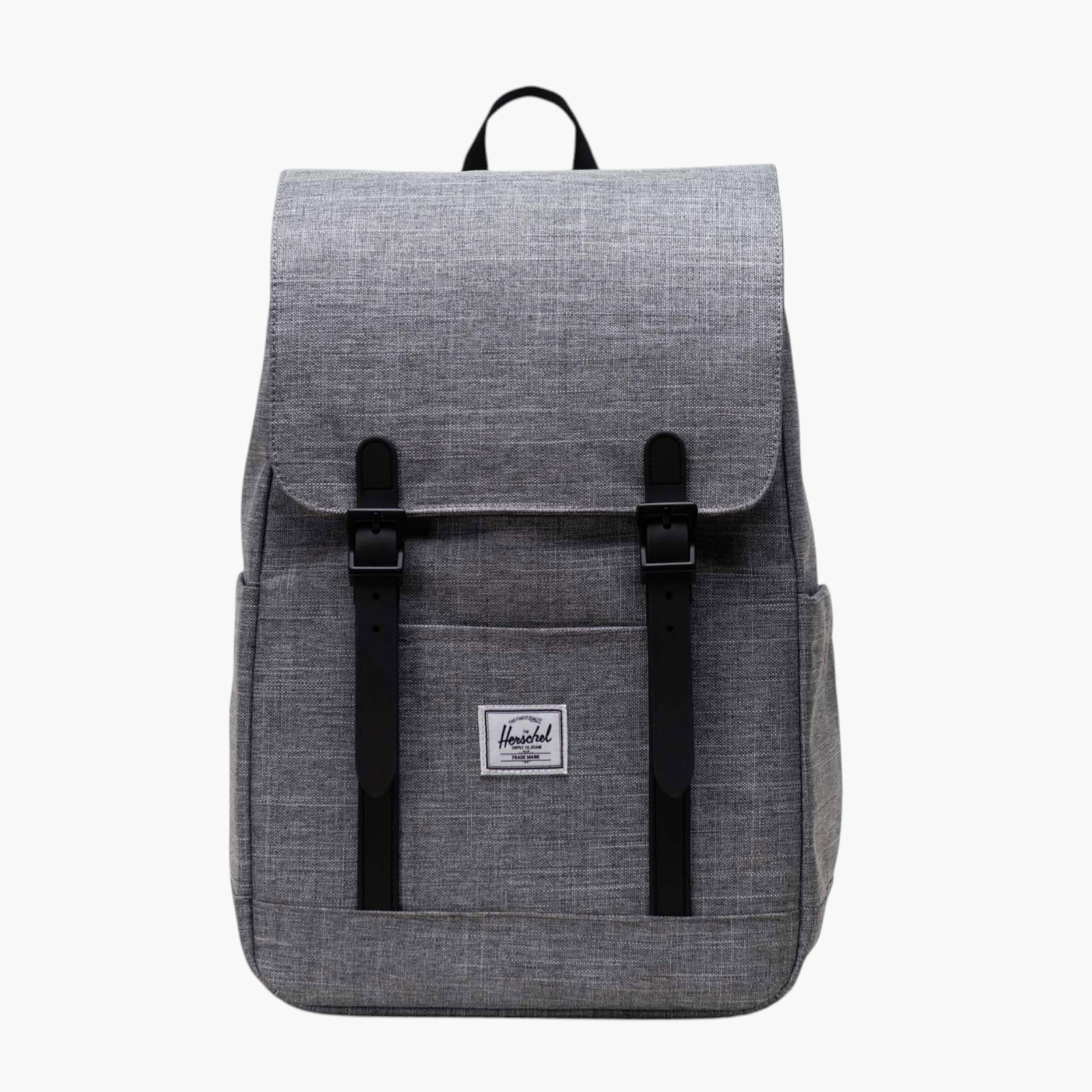Herschel Supply Co Solid Backpack with Flap and Adjustable Straps - 40x28x14 cms-school-bagsandbackpacks-backpacks-image-1