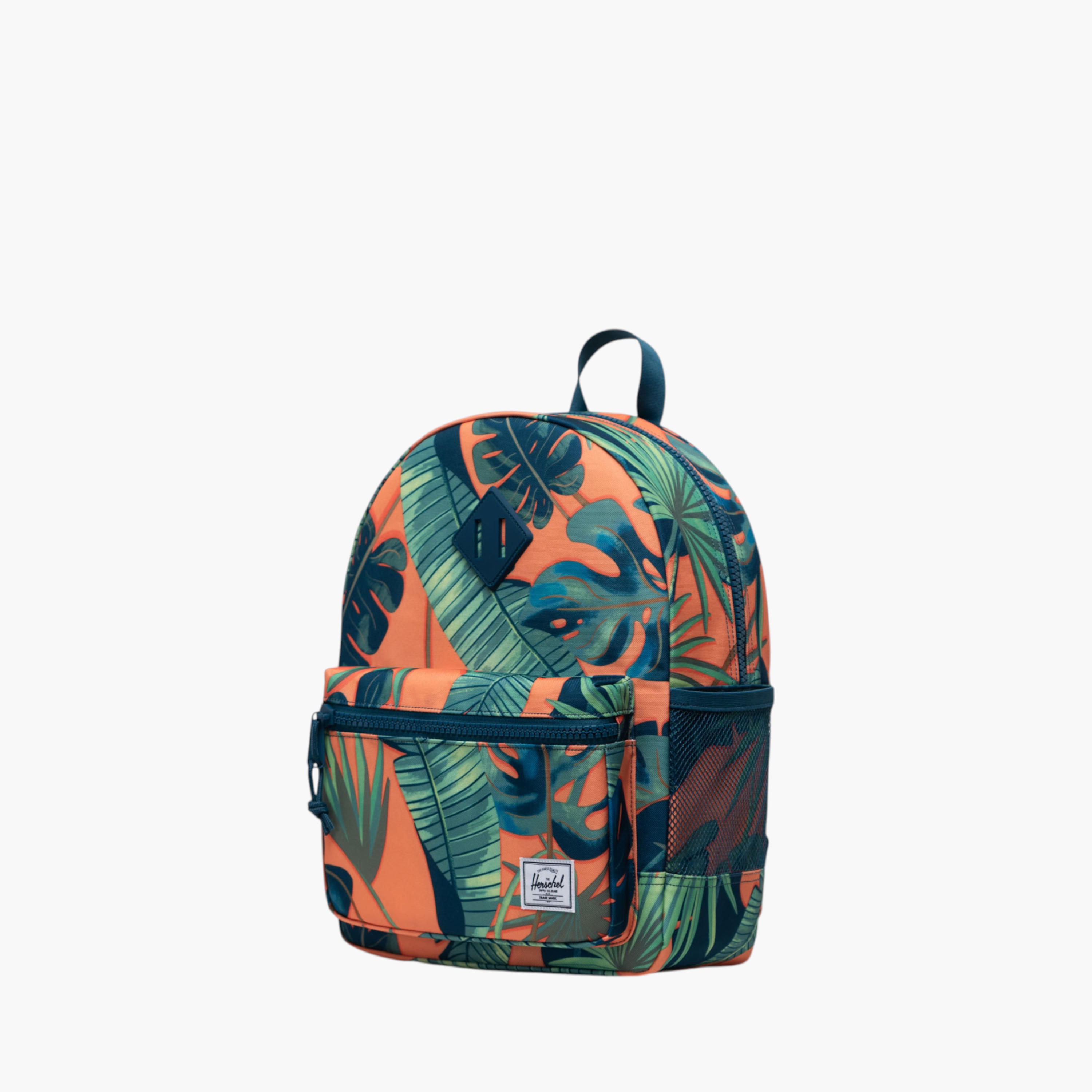 Herschel Supply Co Tropical Print Backpack with Adjustable Straps and Zip Closure - 36x27x13 cms-school-bagsandbackpacks-backpacks-image-3