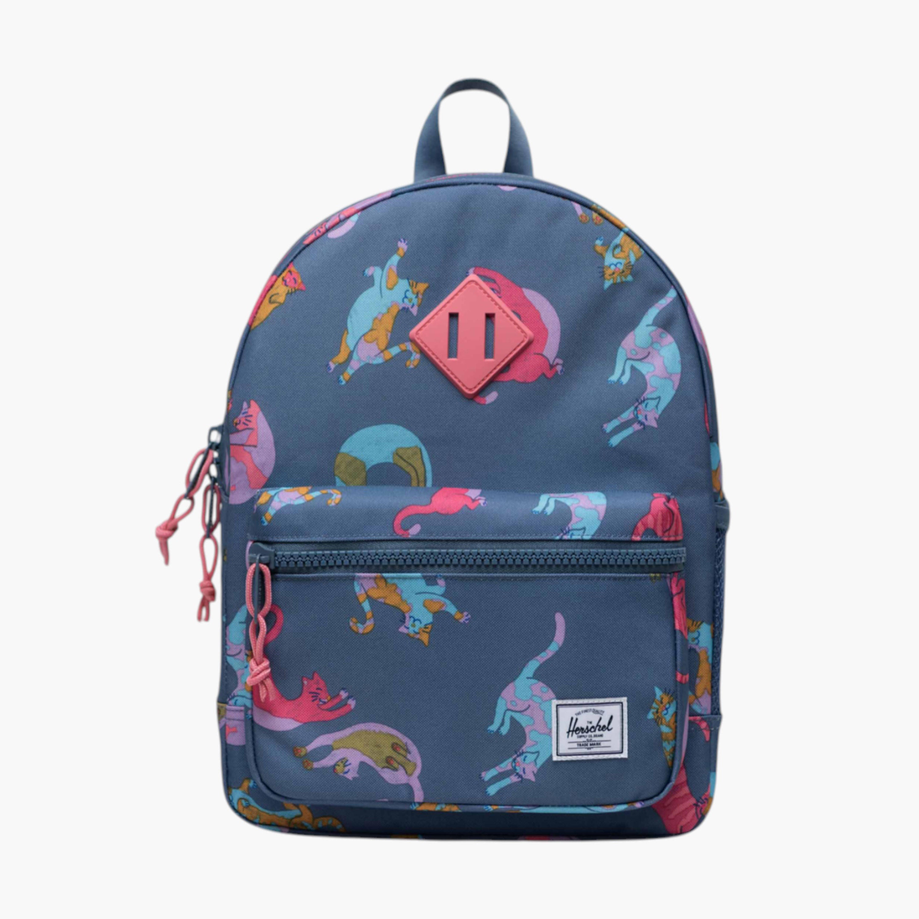 Herschel Supply Co Cat Print Backpack with Adjustable Straps - 36x27x13 cms-school-bagsandbackpacks-backpacks-image-1