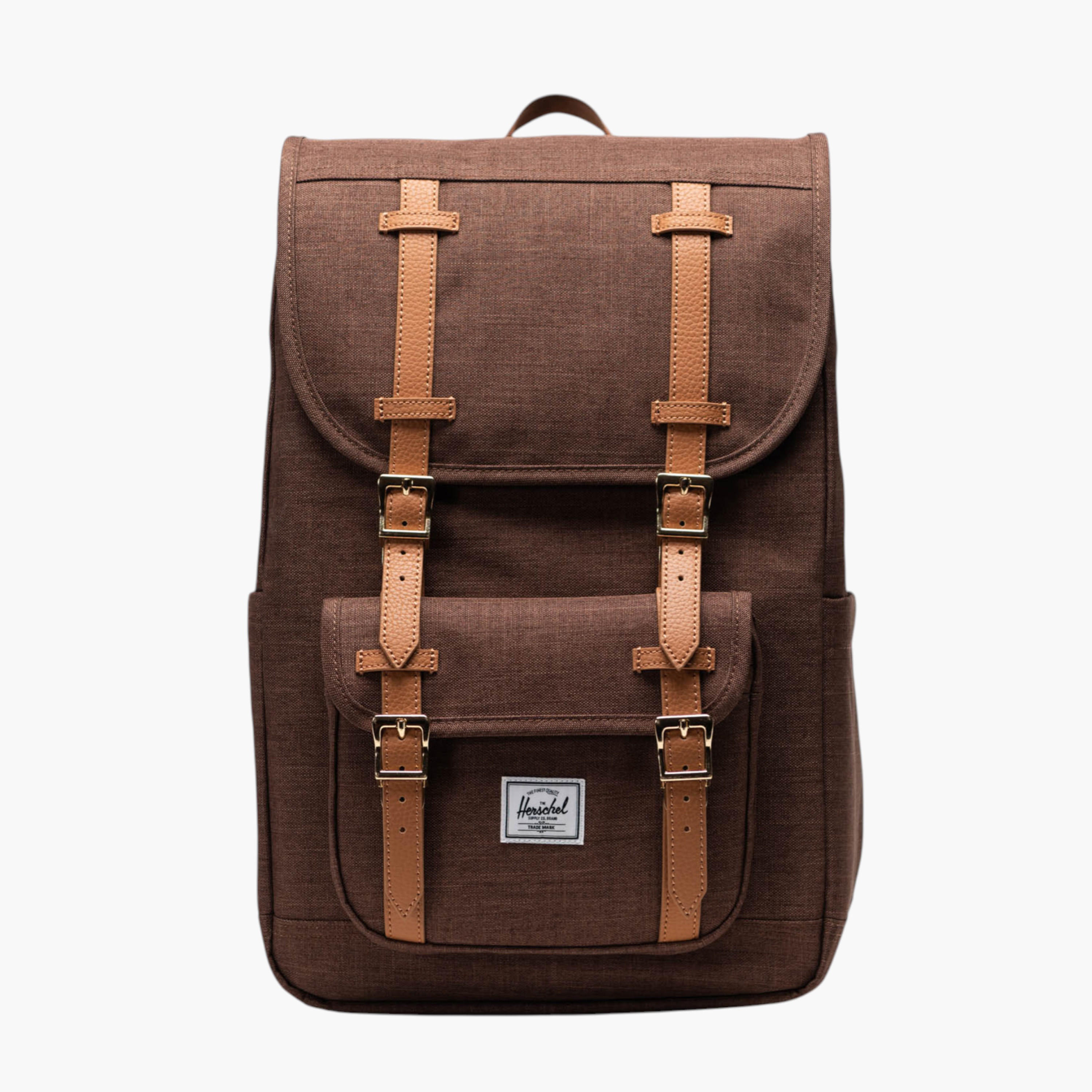 شنطة ظهر سادة بأحزمة قابلة للتعديل ورباط إغلاق من هيرشل سبلاي كو - 43x28x14 سم-school-bagsandbackpacks-backpacks-image-1