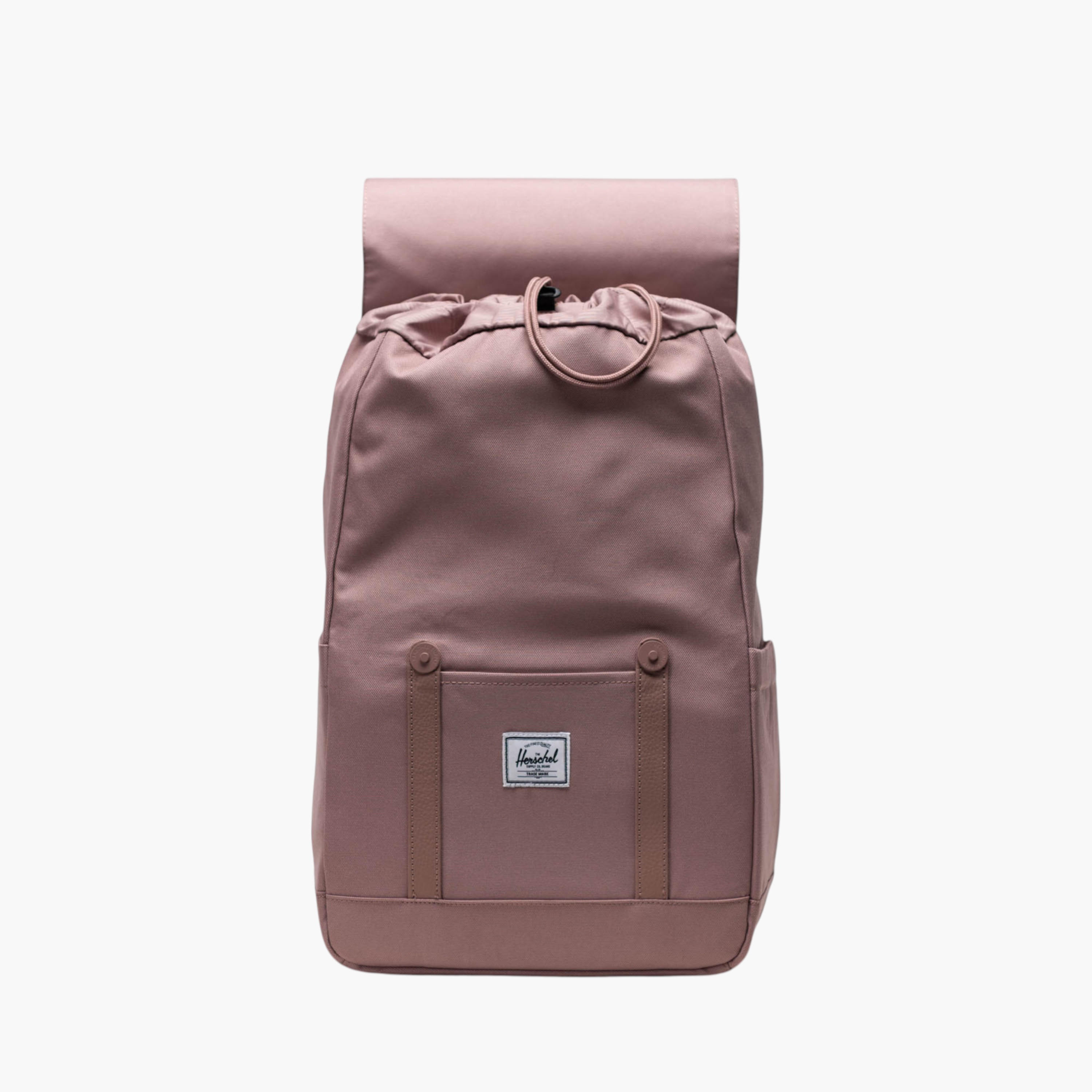 Herschel Supply Co Solid Backpack with Drawstring Closure and Adjustable Straps - 40x28x14 cms-school-bagsandbackpacks-backpacks-image-2