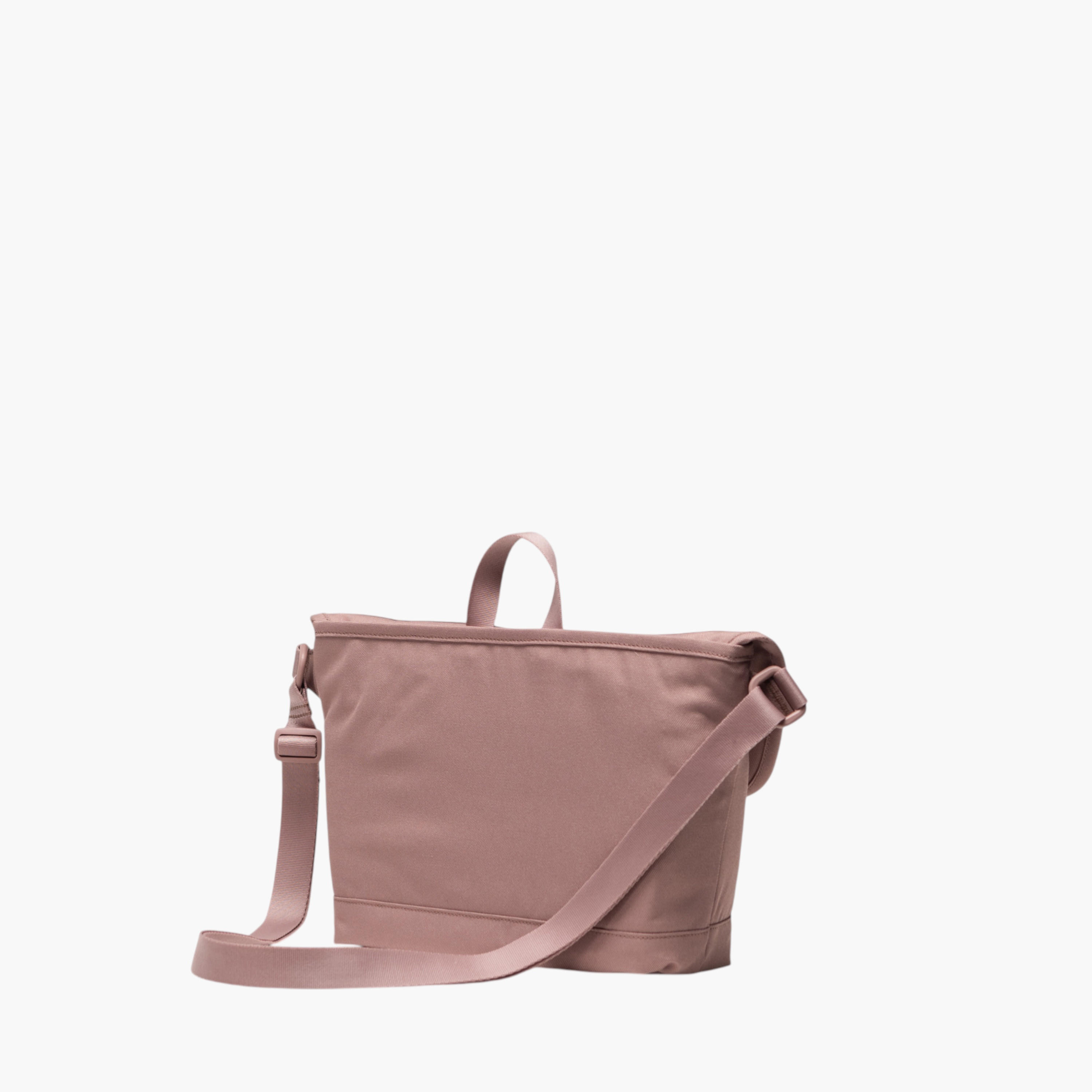 Herschel Supply Co Solid Messenger Bag with Adjustable Strap and Flap Closure-school-bagsandbackpacks-messengerbags-image-4