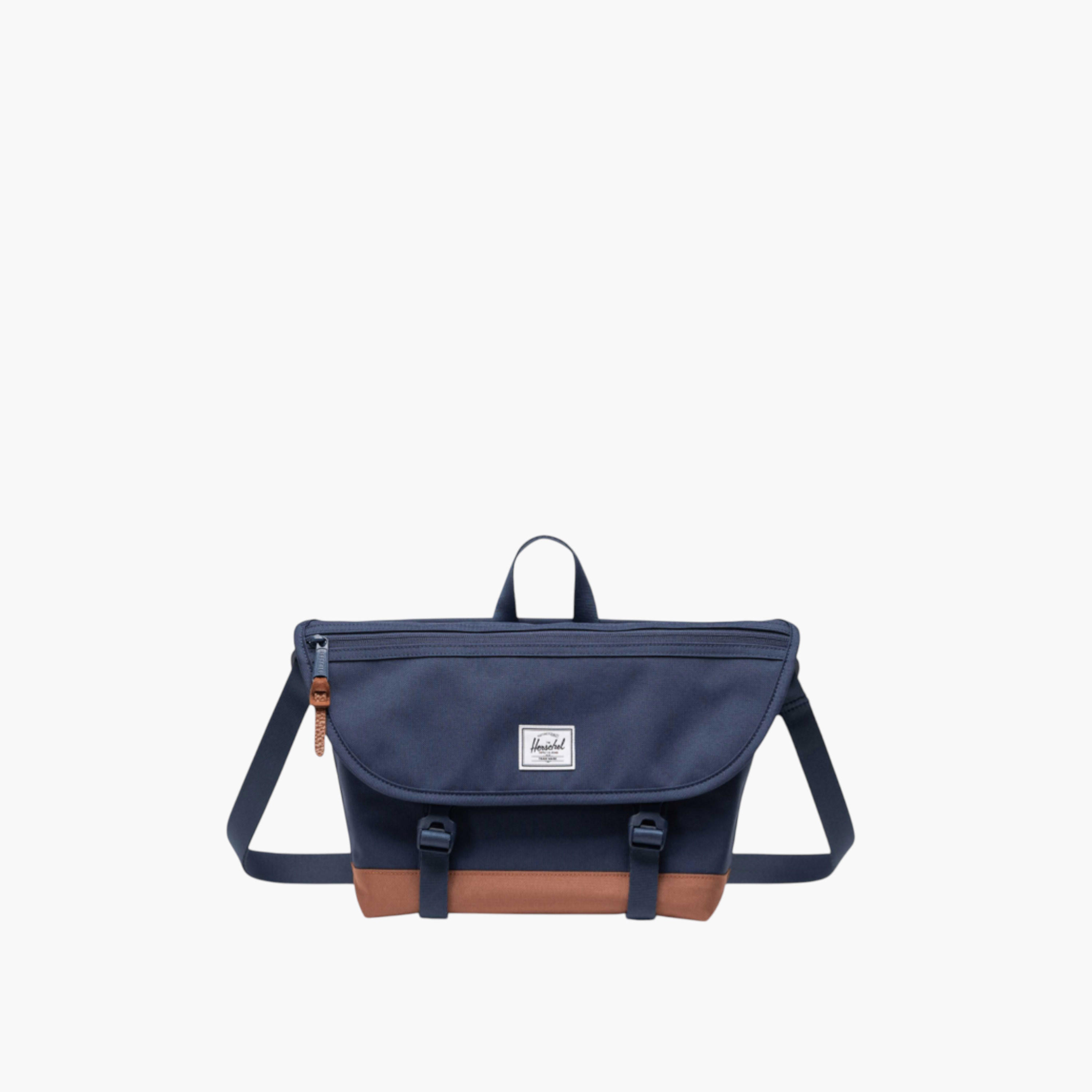 Herschel Supply Co Solid Messenger with Side Release Buckle Closure-school-bagsandbackpacks-backpacks-image-1